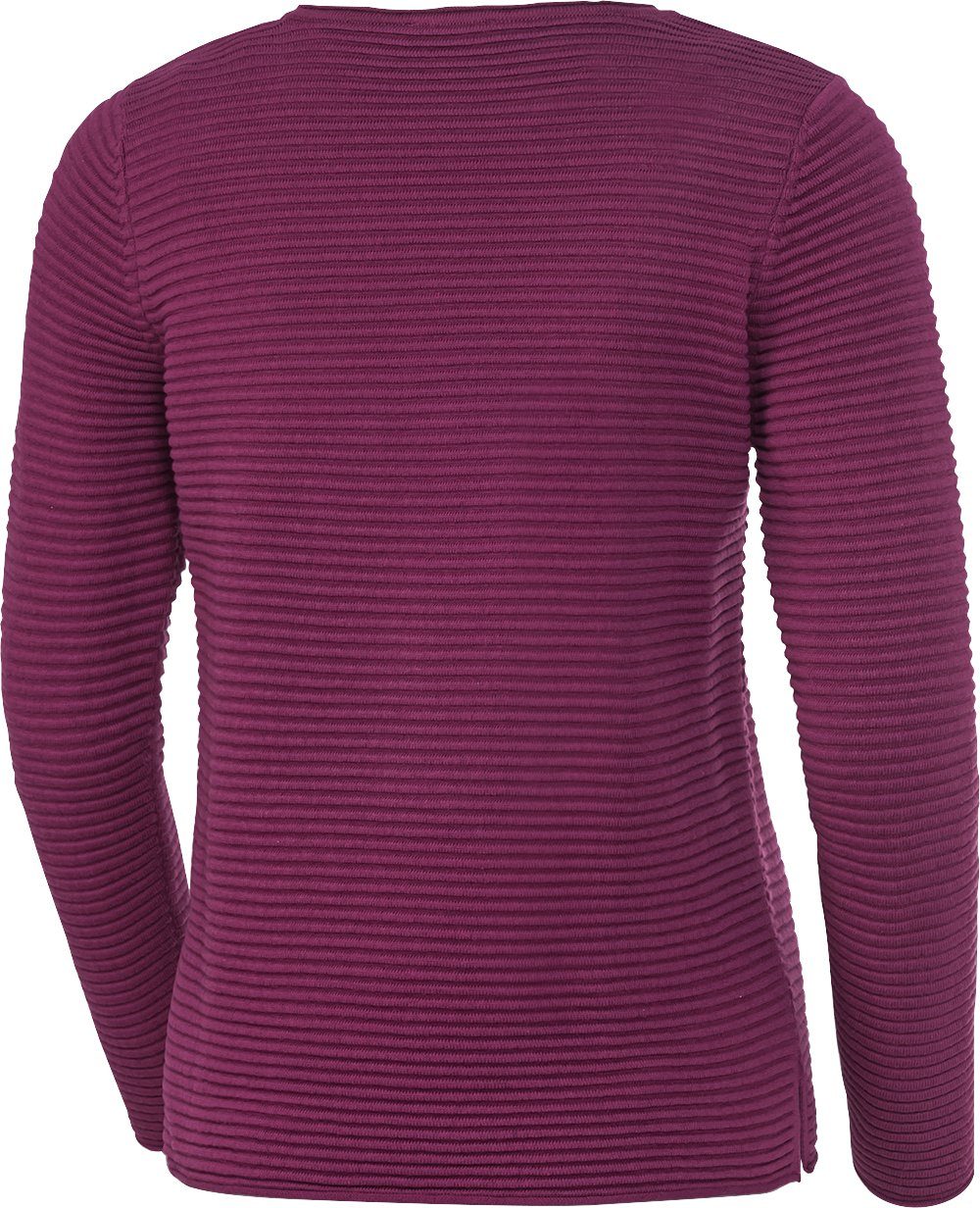 Emilia Parker Strickpullover mit Relief-Struktur und aus reiner Baumwolle günstig online kaufen