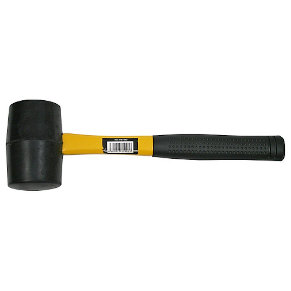 Gummigriff kg PROREGAL® Hammer Gummihammer 0,9 Metallstiel mit