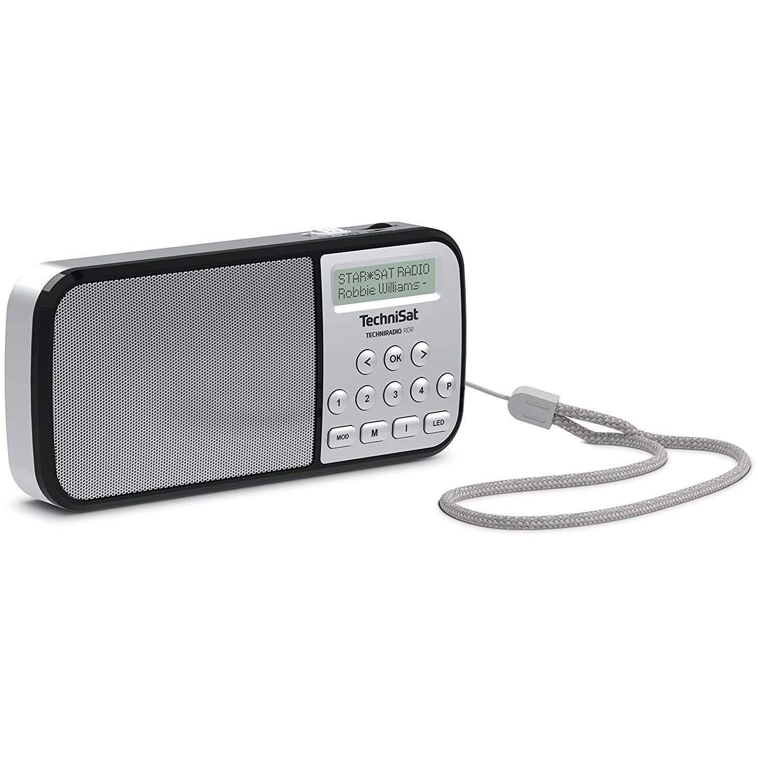 portables DAB+/UKW Radio TechniSat TECHNIRADIO RDR weiß|Single 