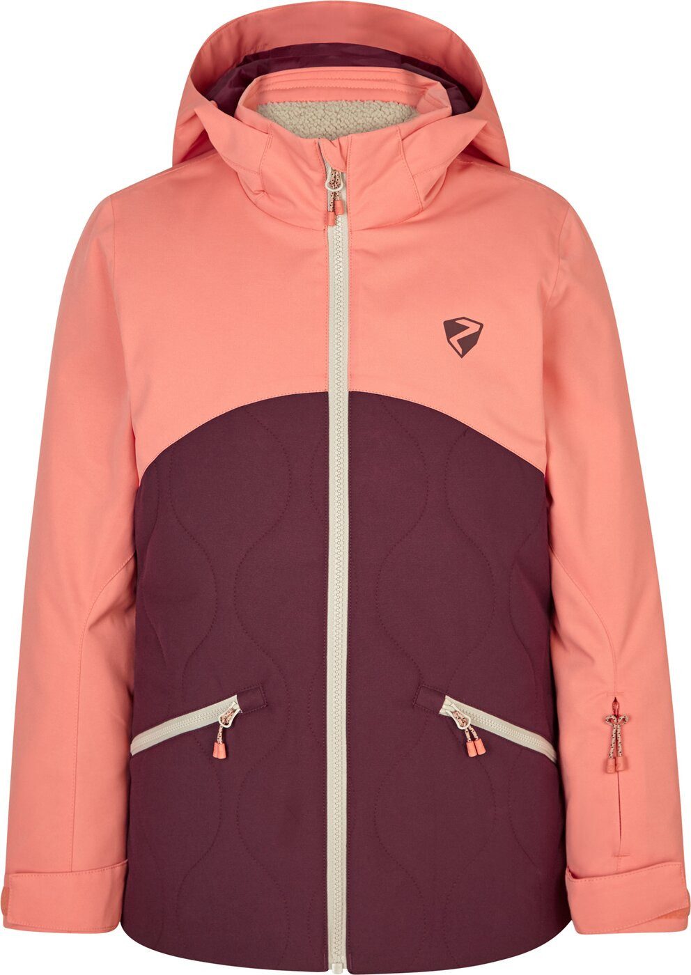 Ziener Skijacke AYLA jun (jacket ski) VELVET RED