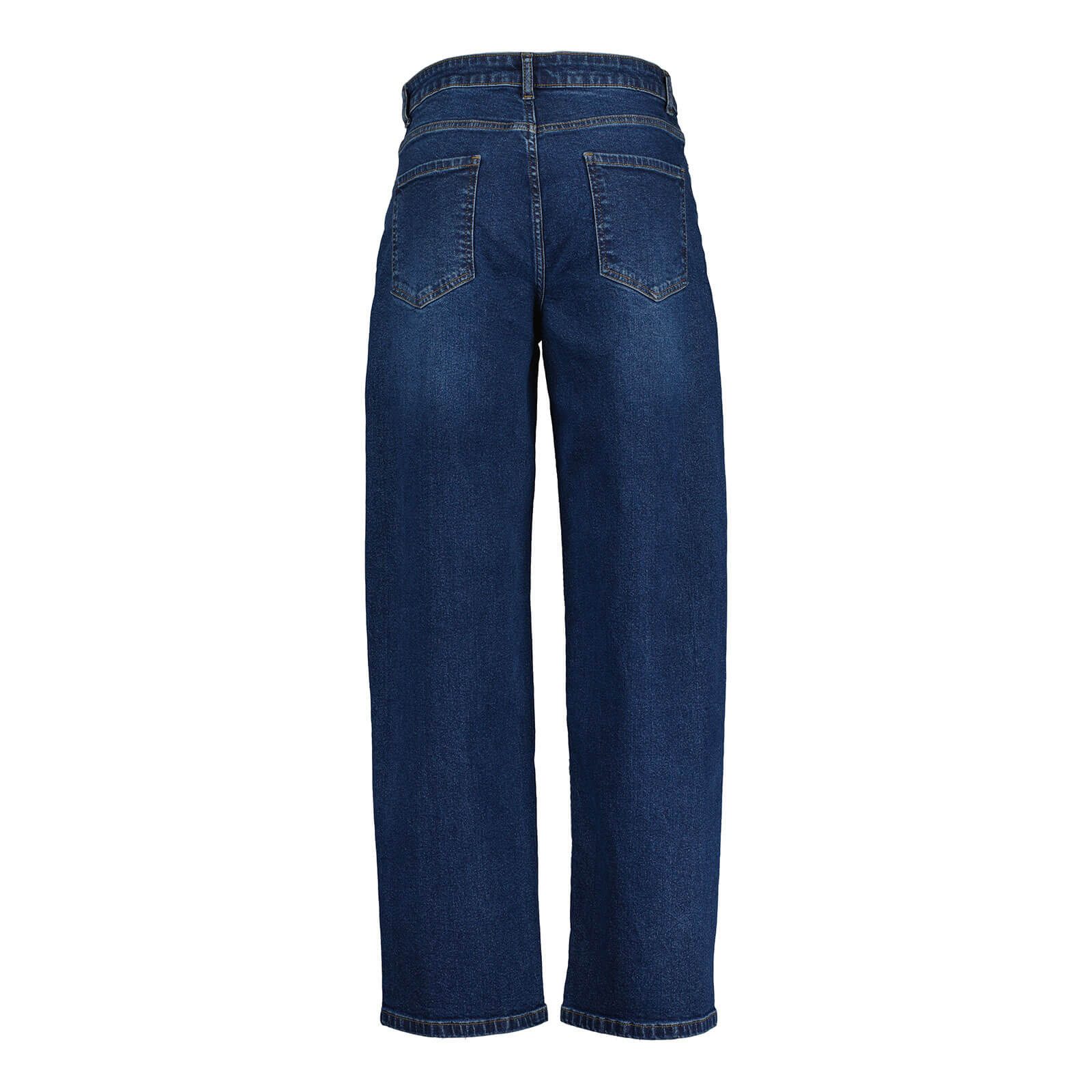 Blue Seven 5-Pocket-Hose Damen Jeans 288022 Mom-Fit - Jeanshose Denim Damenhose Verschluss Knopf und Reißverschluss, Gürtelschlaufen, 5-Pocket-Design