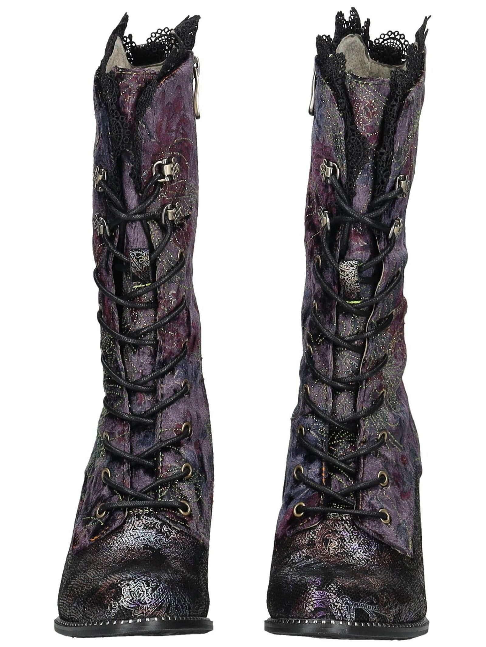 LAURA VITA LAURA VITA Stiefel Leder/Textil High-Heel-Stiefel