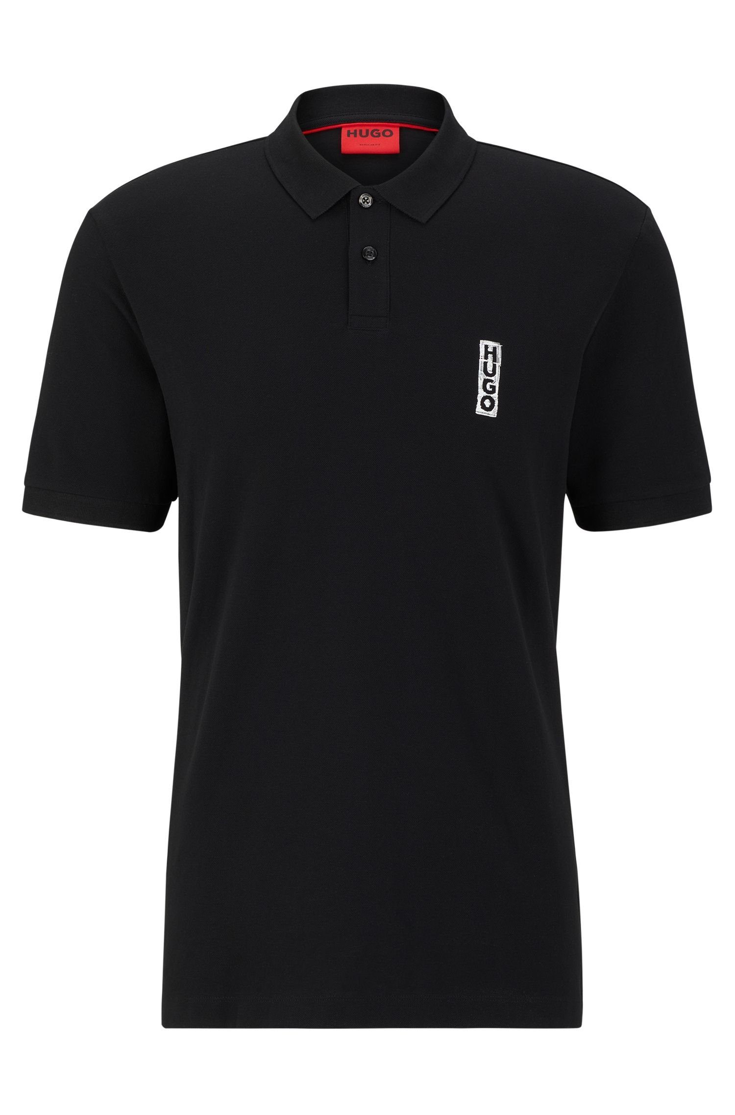 HUGO Poloshirt black