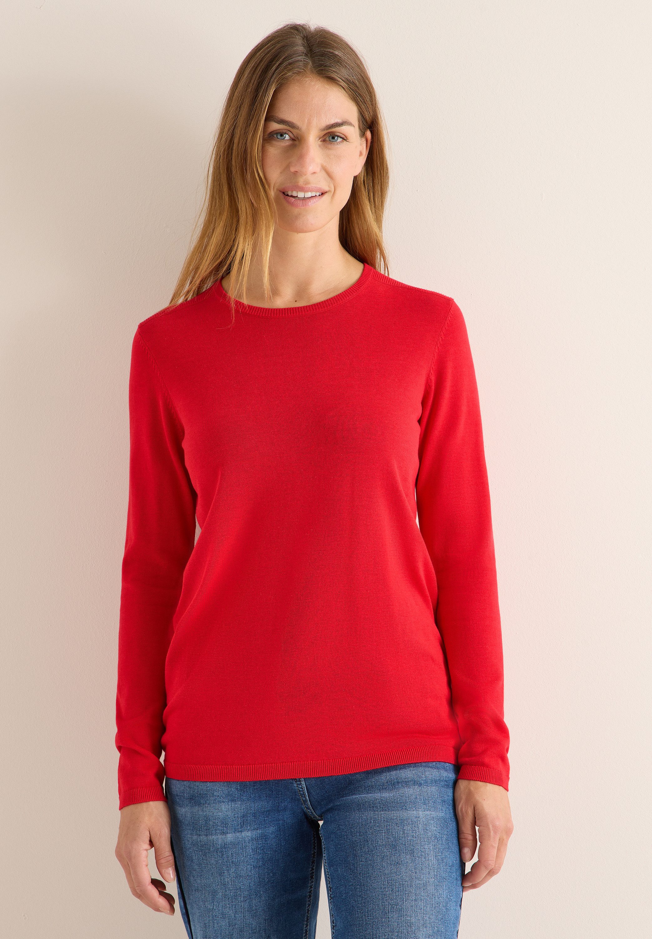 CECIL Strickpullover mit Strick-Struktur günstig online kaufen