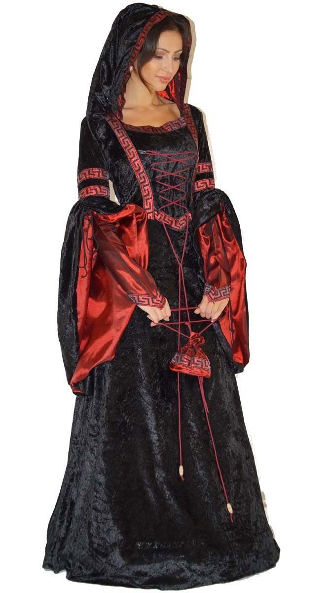 Kostüm Mittelalter Kostüm Yandra Vampirin Hexe Gothic