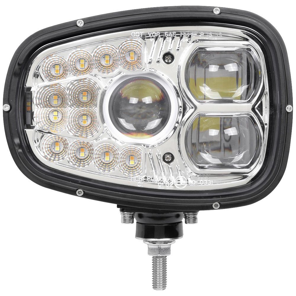 Flutlichtstrahler SecoRüt Komplett-Scheinwerfer, Frontscheinwerfer 95860KL LED vorne, l