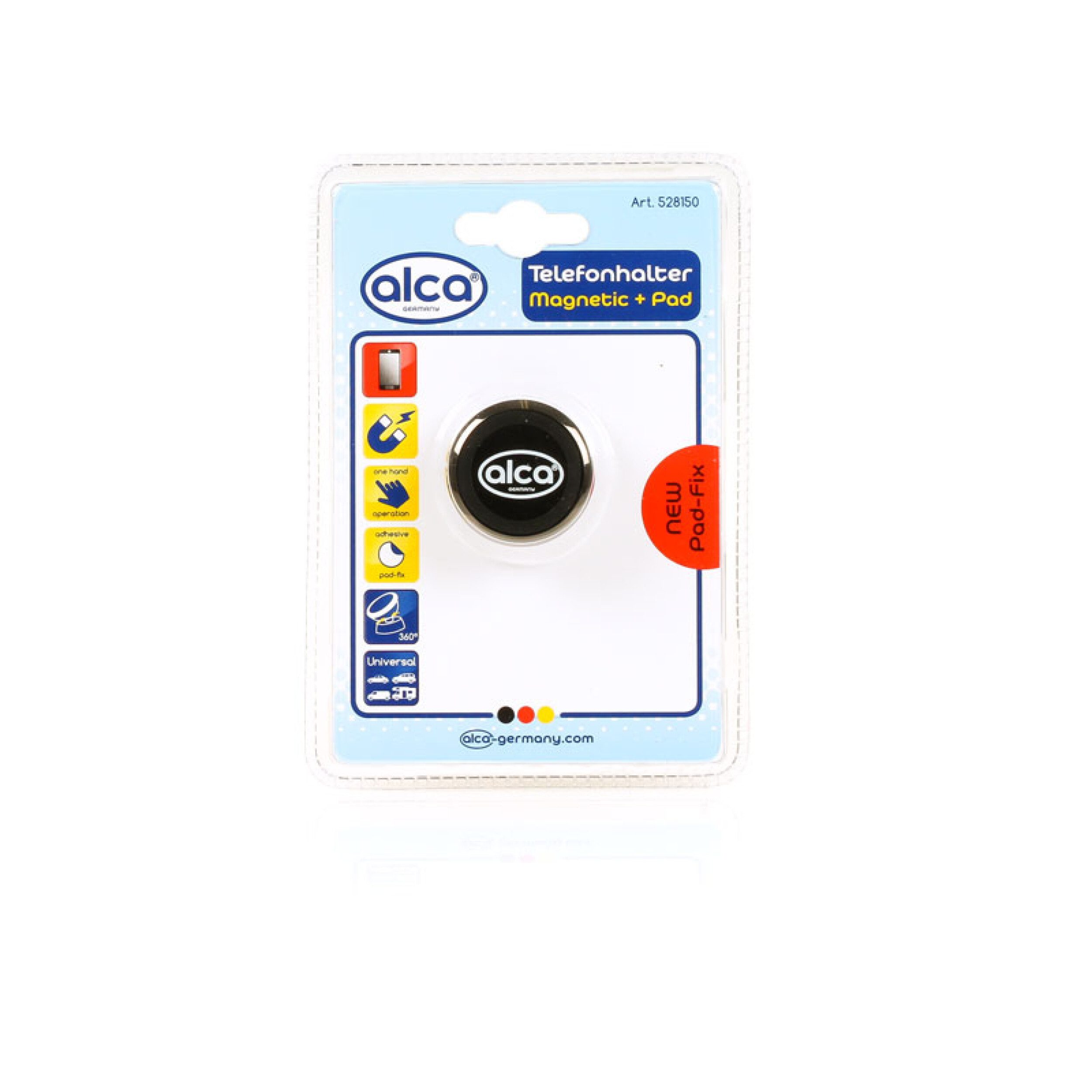 Handy-Halterung Magnet Telefonhalter Multi-Befestigung Universal Halter Auto schwarz