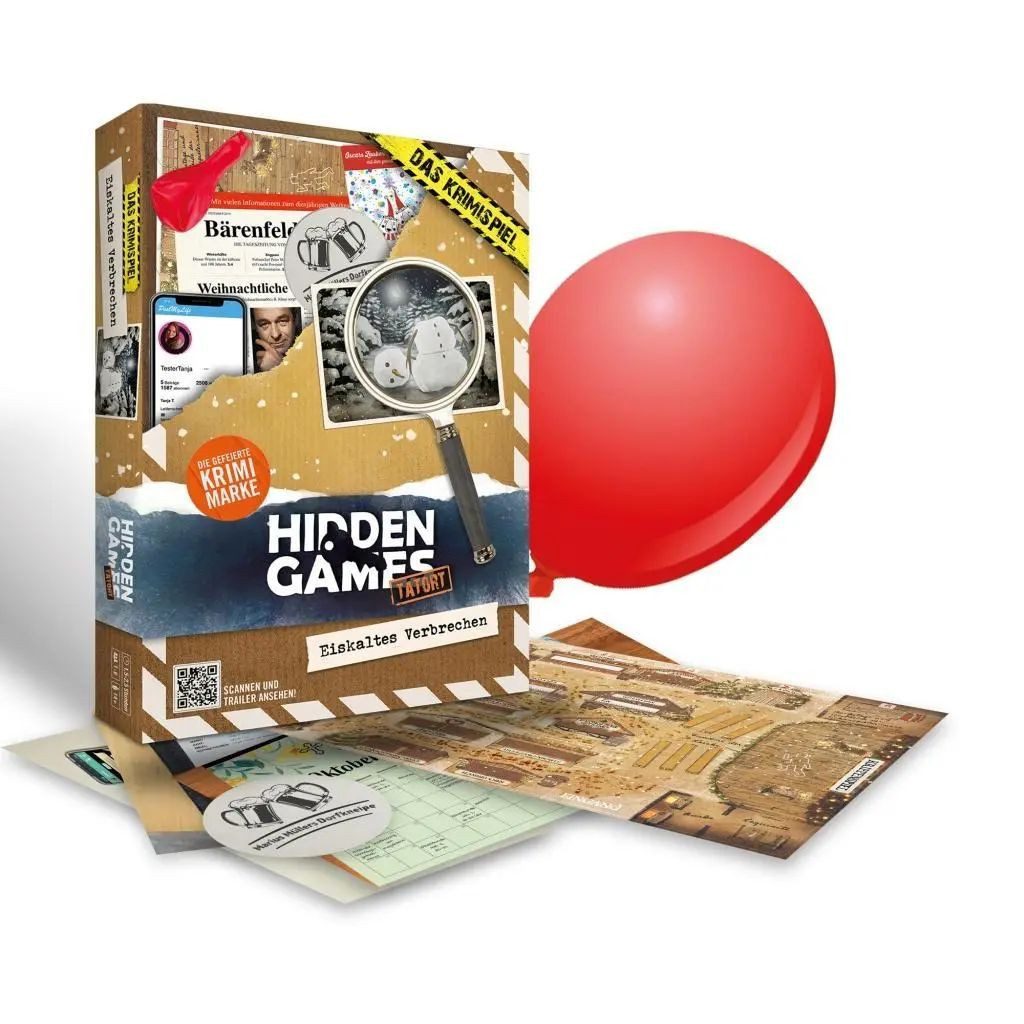 Pegasus Spiele Spiel Hidden Games Tatort: Eiskaltes Verbrechen