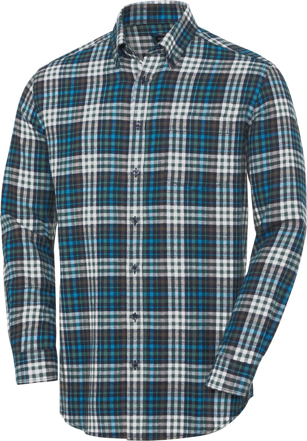 HENSON&HENSON Flanellhemd (3er Pack) mit wohltuendem günstig online kaufen