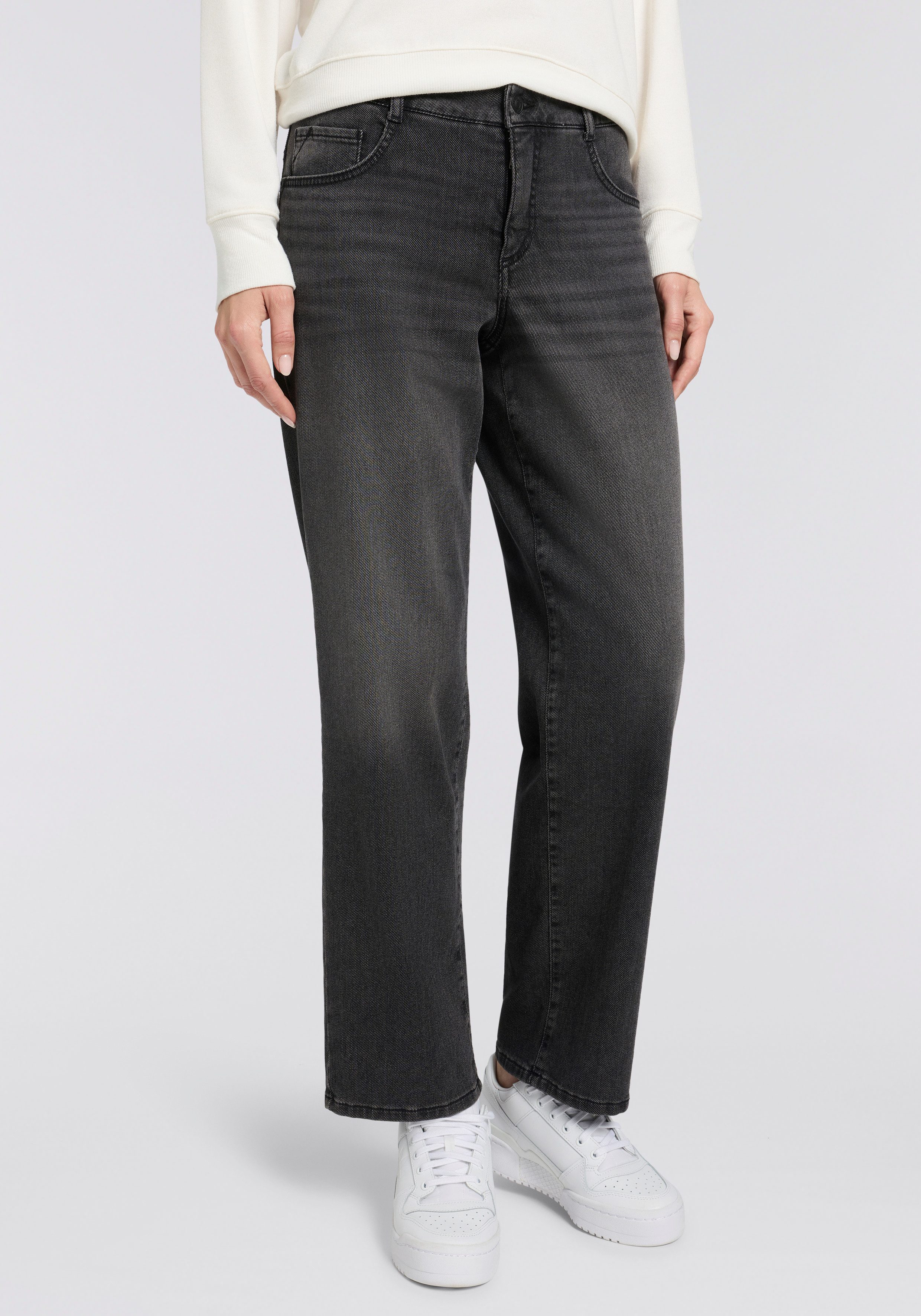 MAC Straight-Jeans GRACIA im Five-Pocket Style mit Stretch