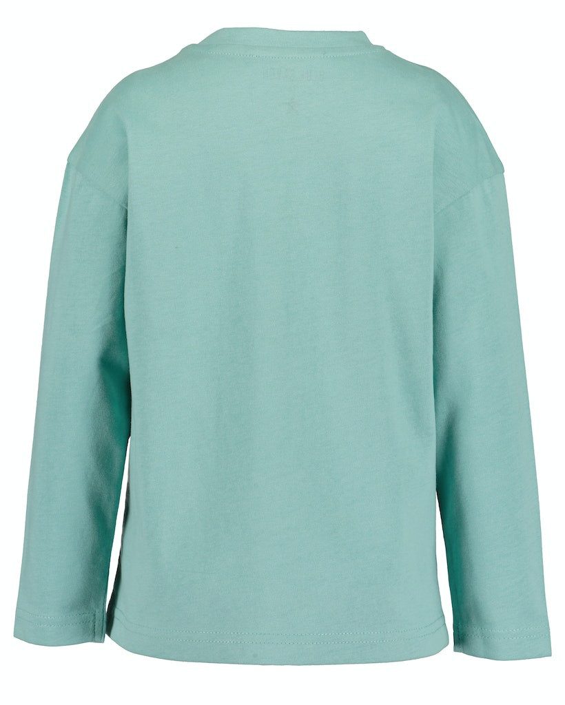 Blue Seven Langarmshirt Blue Seven Jungen Langarmshirt T-Shirt Langarm Truck hellblau (1-tlg)