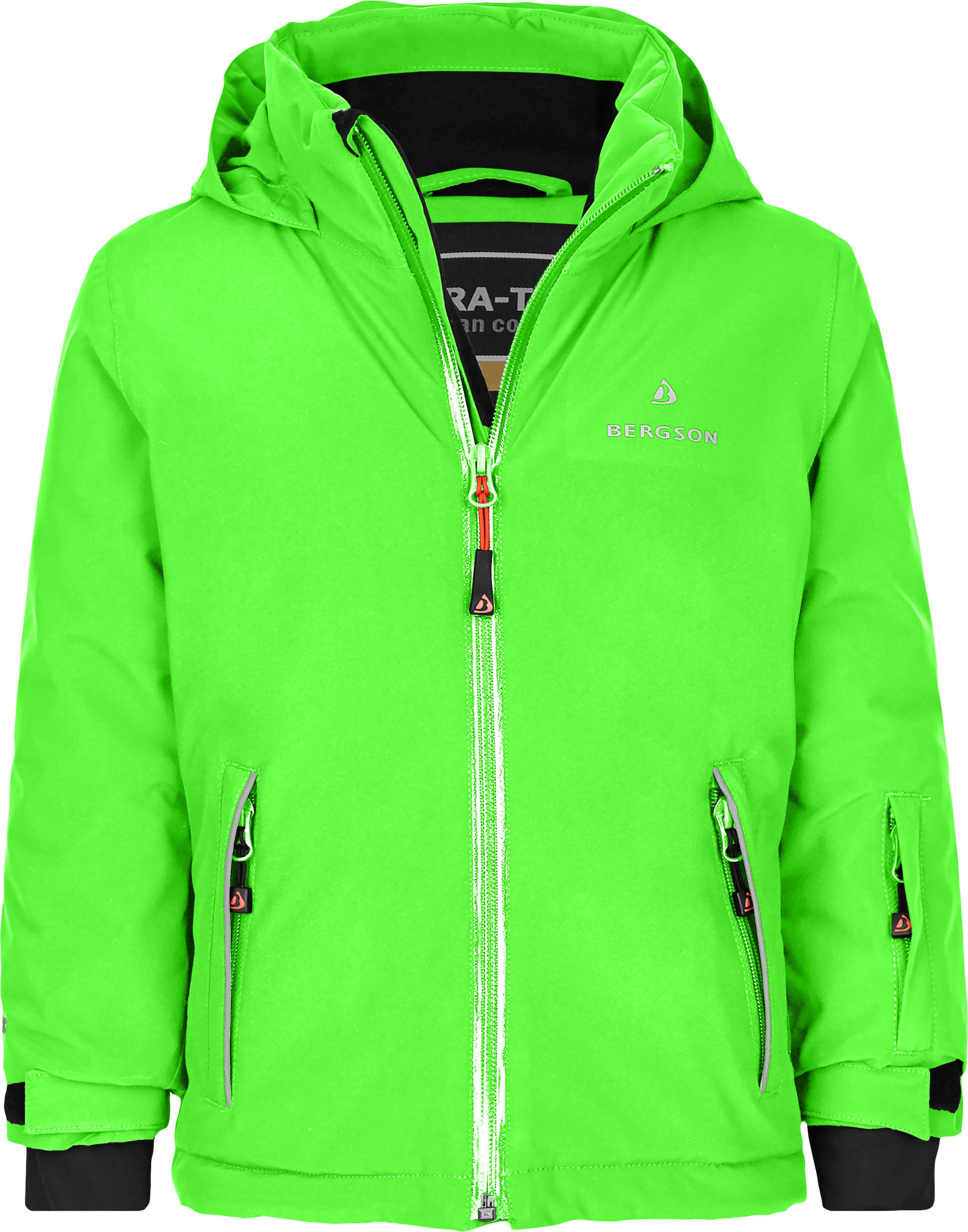Bergson Winterjacke FRODO Kinder Skijacke, perfekt für kleine Wintersportler!, Normalgrößen, Ge