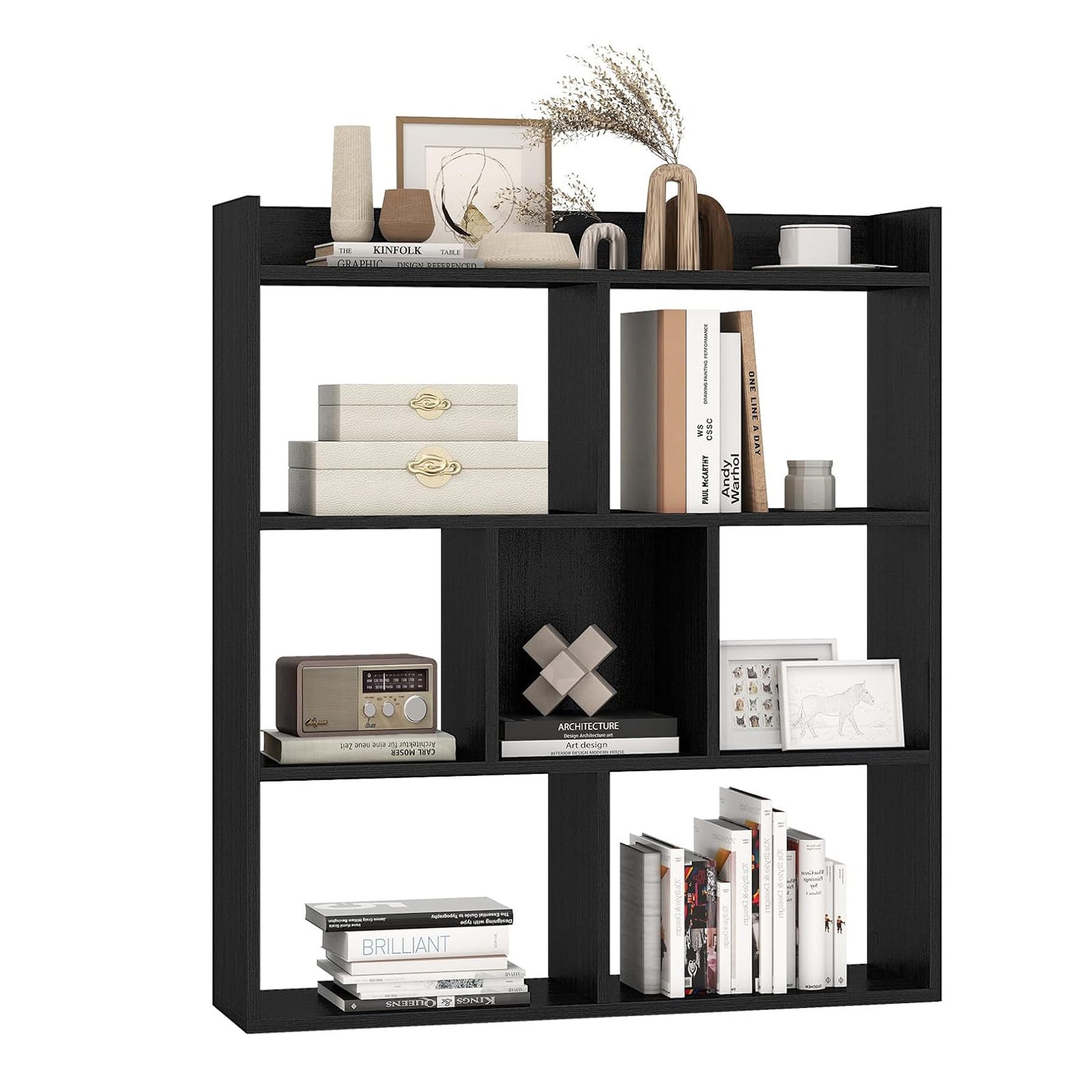 KOMFOTTEU Bücherregal Würfelregal Aufbewahrungsregal, mit offener Rückseite günstig online kaufen