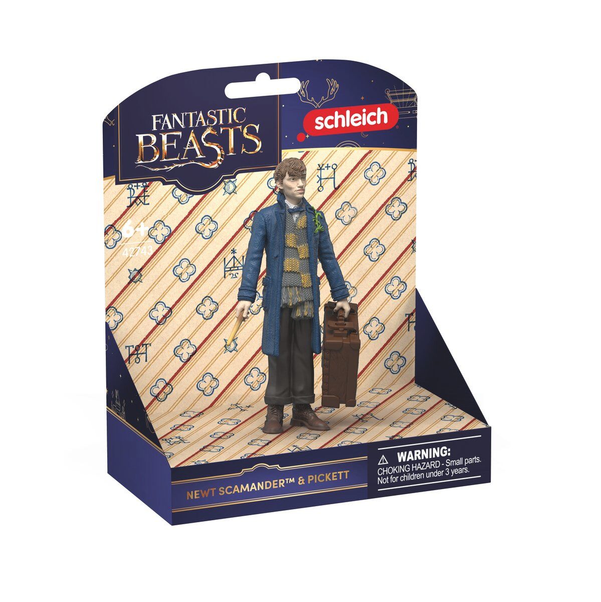 Schleich® Spielfigur HARRY POTTER™, Newt Scamander™ & Pickett (42743), (2-tlg)