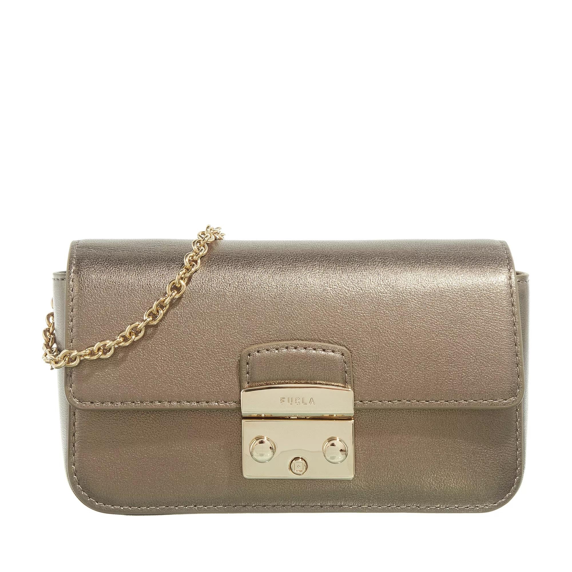 Furla Schultertasche gold (1-tlg)