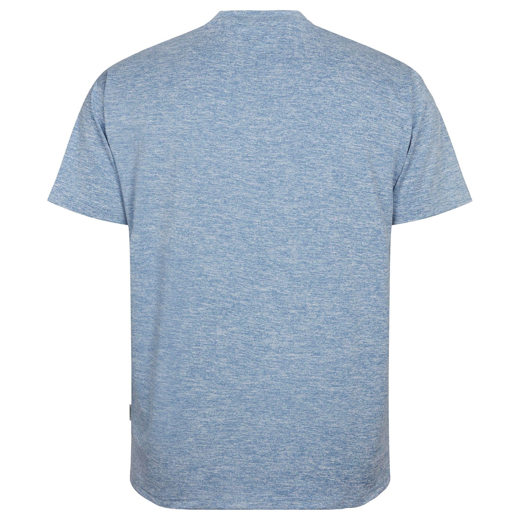 4 in Shirt 56°4 Effekt" von mit north melange blau Übergrößen 56 "Cool North Funktionsshirt