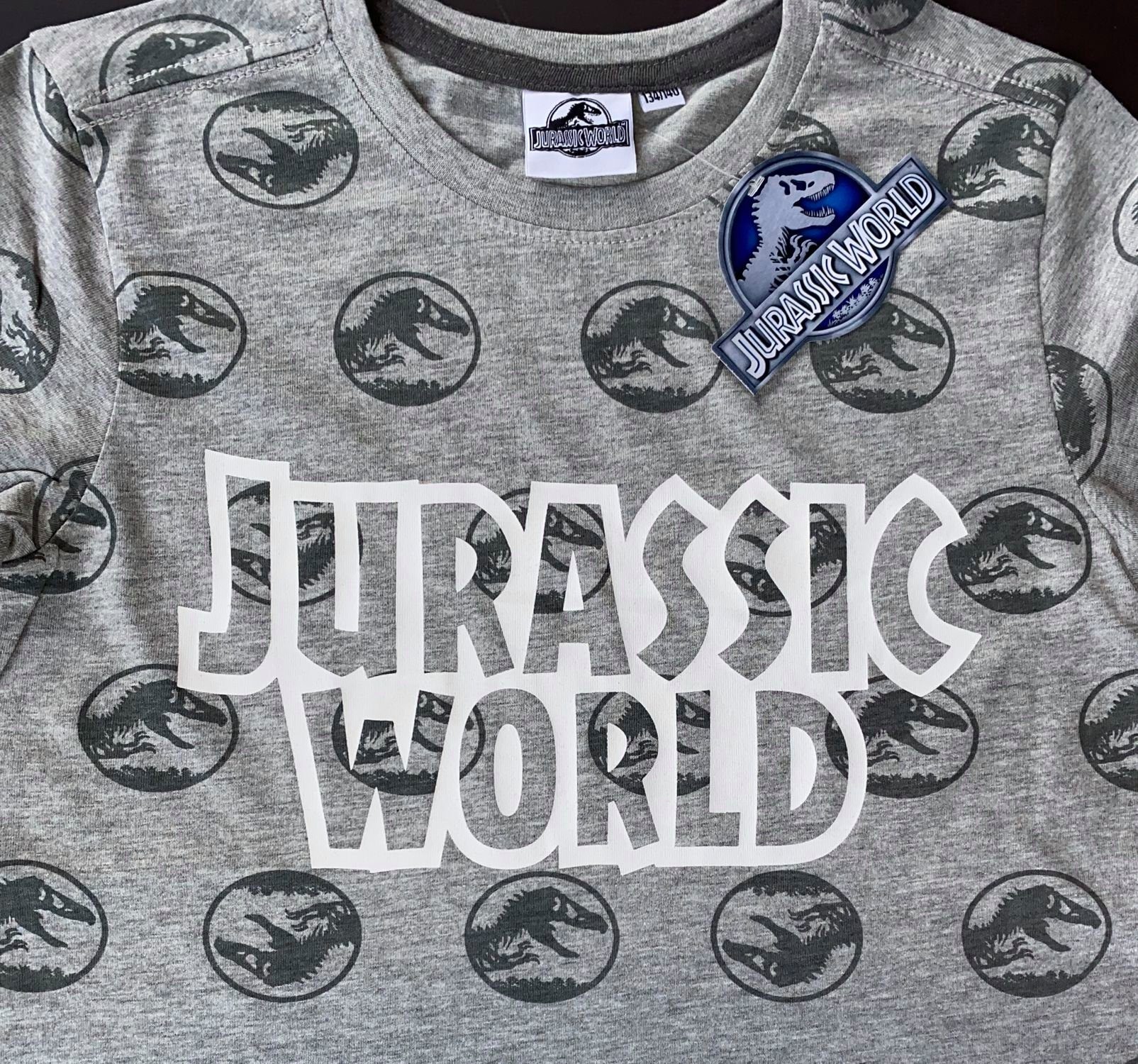 Jurassic World T-Shirt 2x Jurassic World T-Shirt Kinder Doppelpack Gr. 134-176