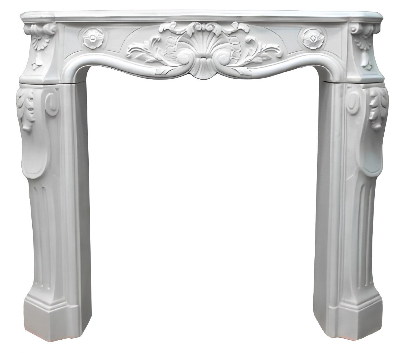 JVmoebel Dekokamin Kamin Dekoration Verkleidung Kamine Dekokamin Deko Wohnzimmer Edles, Made in Europa