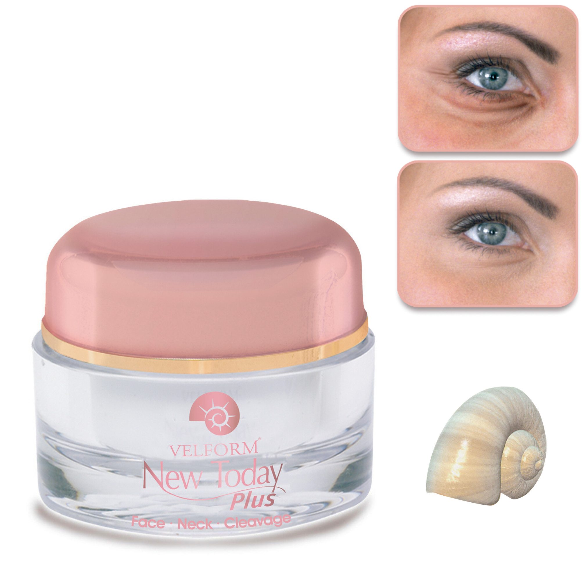 VELFORM®️ Velform® Anti-Aging-Creme New Today Plus Spar Set 1er oder 2er Pack, 1-tlg., Anti-Falten, Hautverjüngung, gegen Falten, Pickel, Akne, Narben