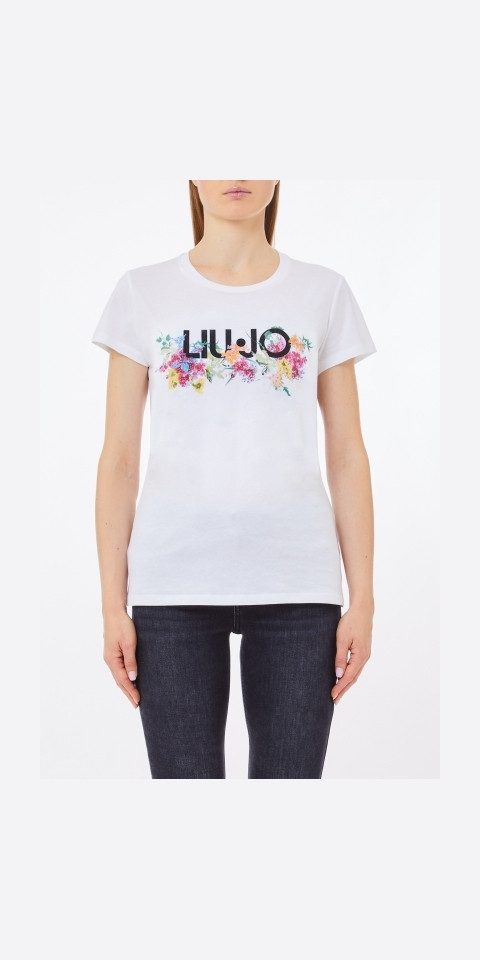 Liu Jo T-Shirt – Stilvolles Damenshirt mit Strass