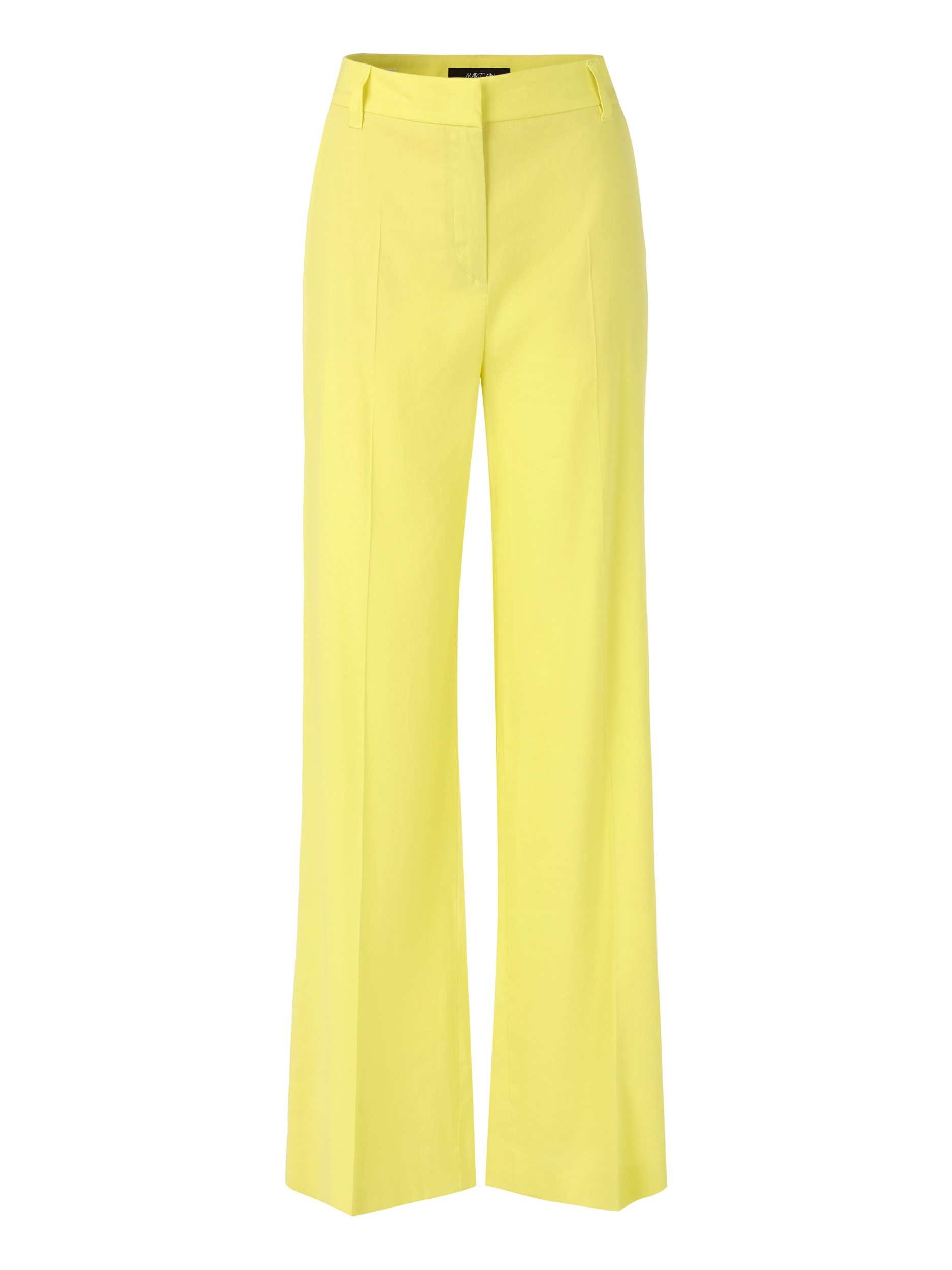Chinohose Leinen Hose Waukee - Weit