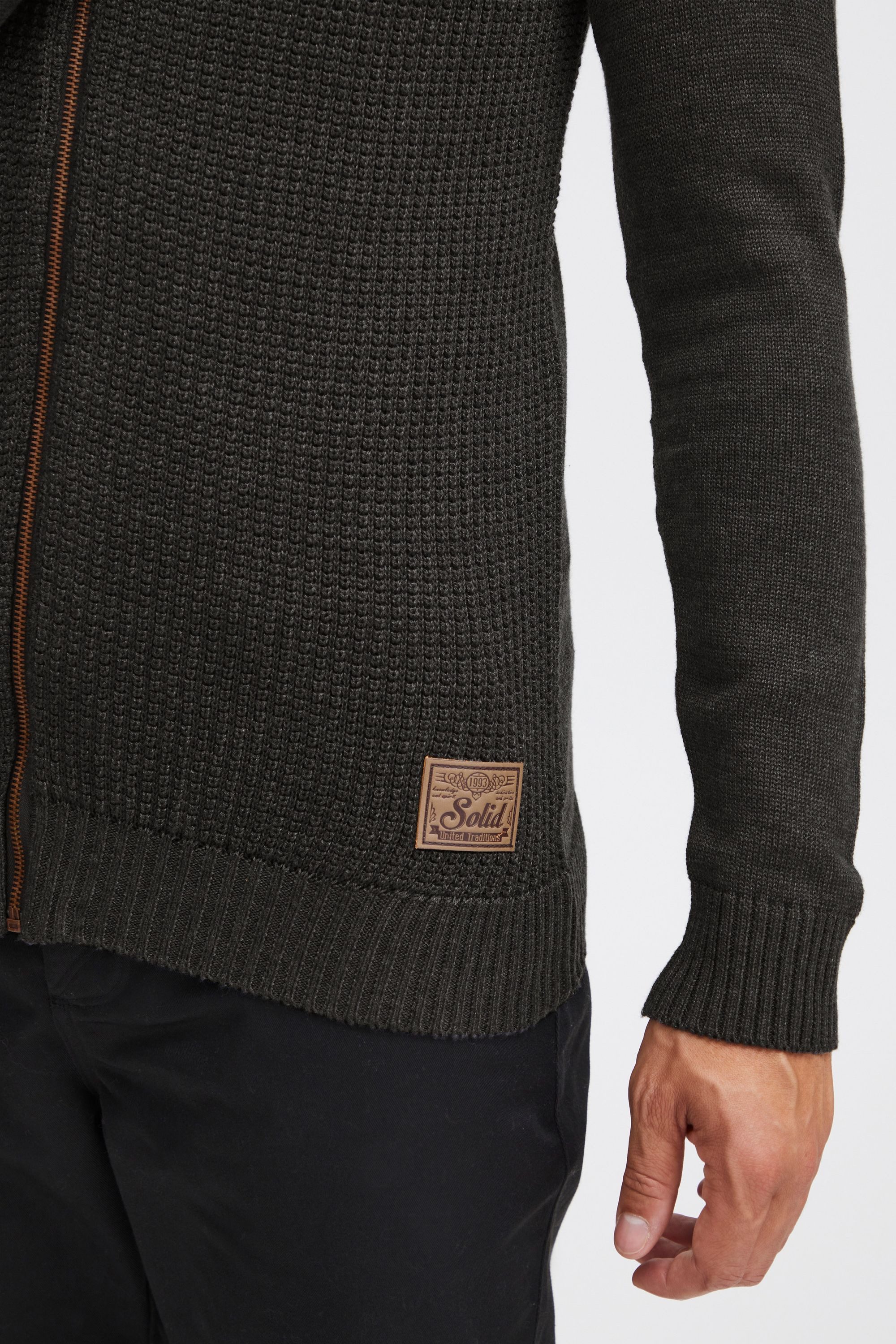 !Solid Strickjacke SDTristian Cardigan mit Reißverschluss