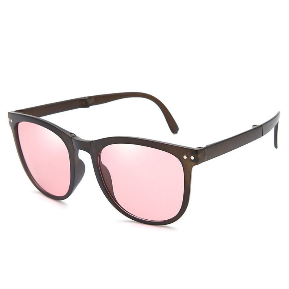 Fivejoy Sonnenbrille Vintage Sonnenbrille Outdoor UV-Schutz Brille mit Brillenetui (2-St) für Männer und Frauen