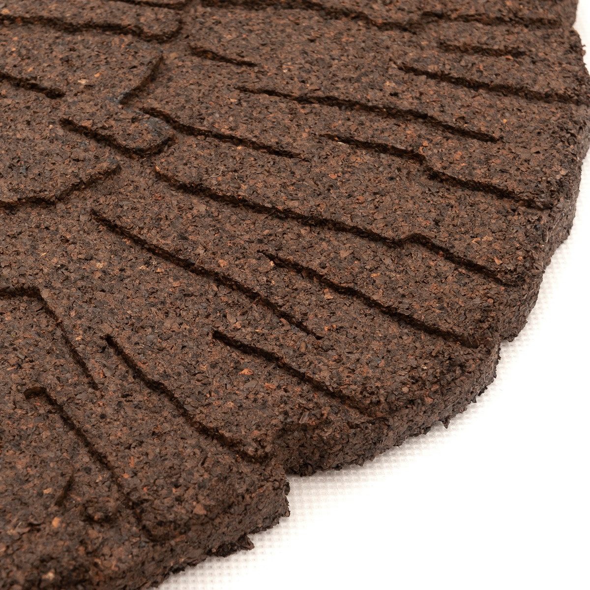 Cortenstahl Trittplatte Rund 50cm - Gartenwegplatte Für Rasen & Beete, 3mm Stärke