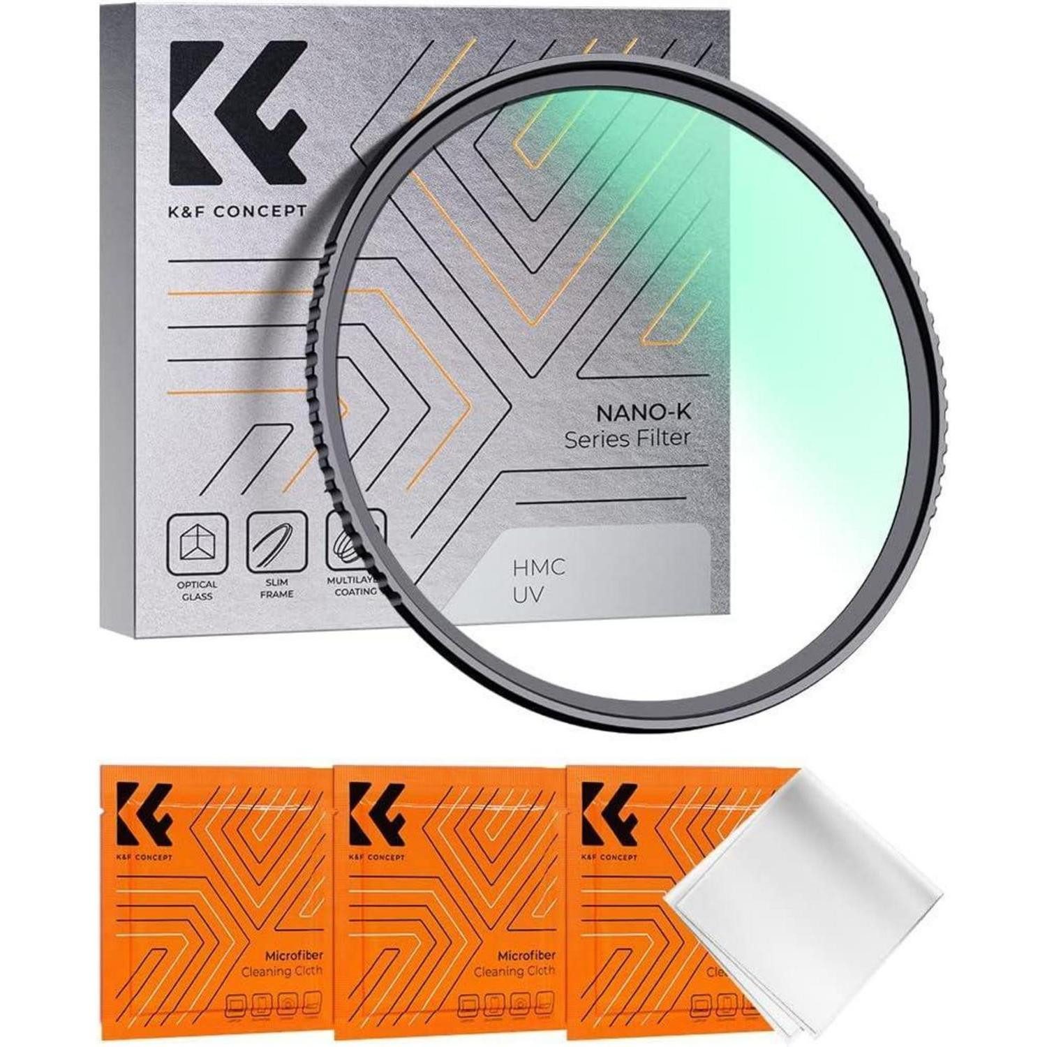 LuxusKollektion UV Filter Schutzfilter MC Slim K Serie Pro 82MM Foto-UV-Filter