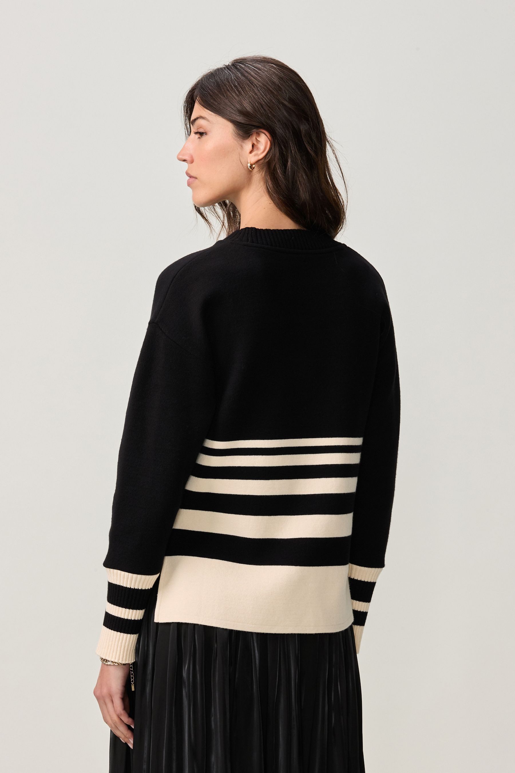 Next Rundhalspullover Rundhals-Sweatshirt mit langen Ärmeln (1-tlg) günstig online kaufen