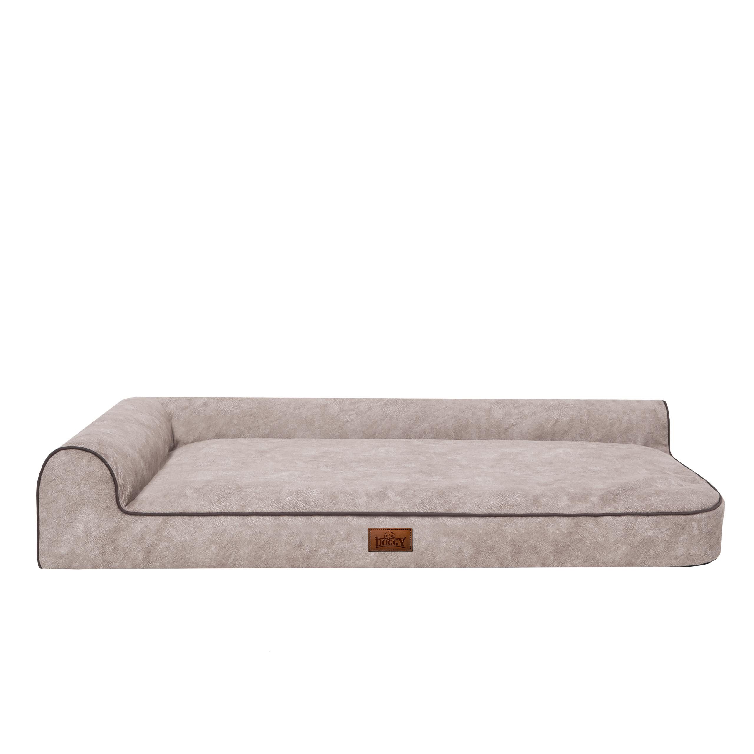 Hobbydog Tierbett HOBBYDOG Tierbett Hundebett Sofa mit Reißverschluss, pflegeleicht, abnehmbarer Bezug mit Reißverschluss, waschbar bei 30 °C