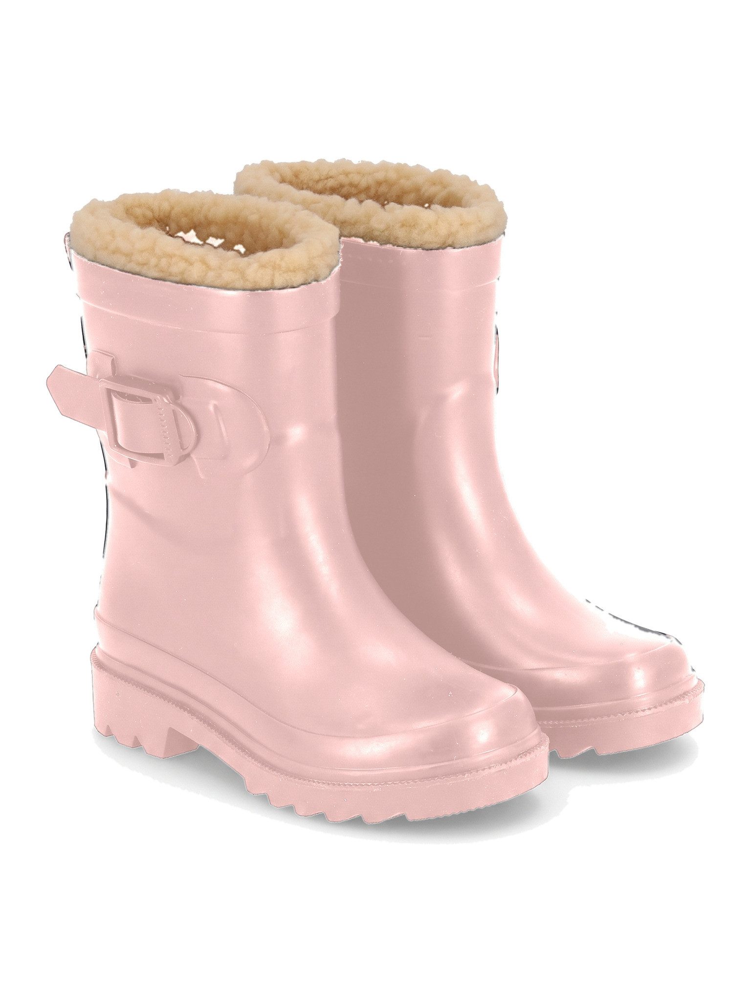 Black Snake Warm gefütterte Regenstiefel für Kinder Jungen und Mädchen in der Kita Gummistiefel Weiches Teddyfutter und griffige Profilsohle für Schnee und Matschtage
