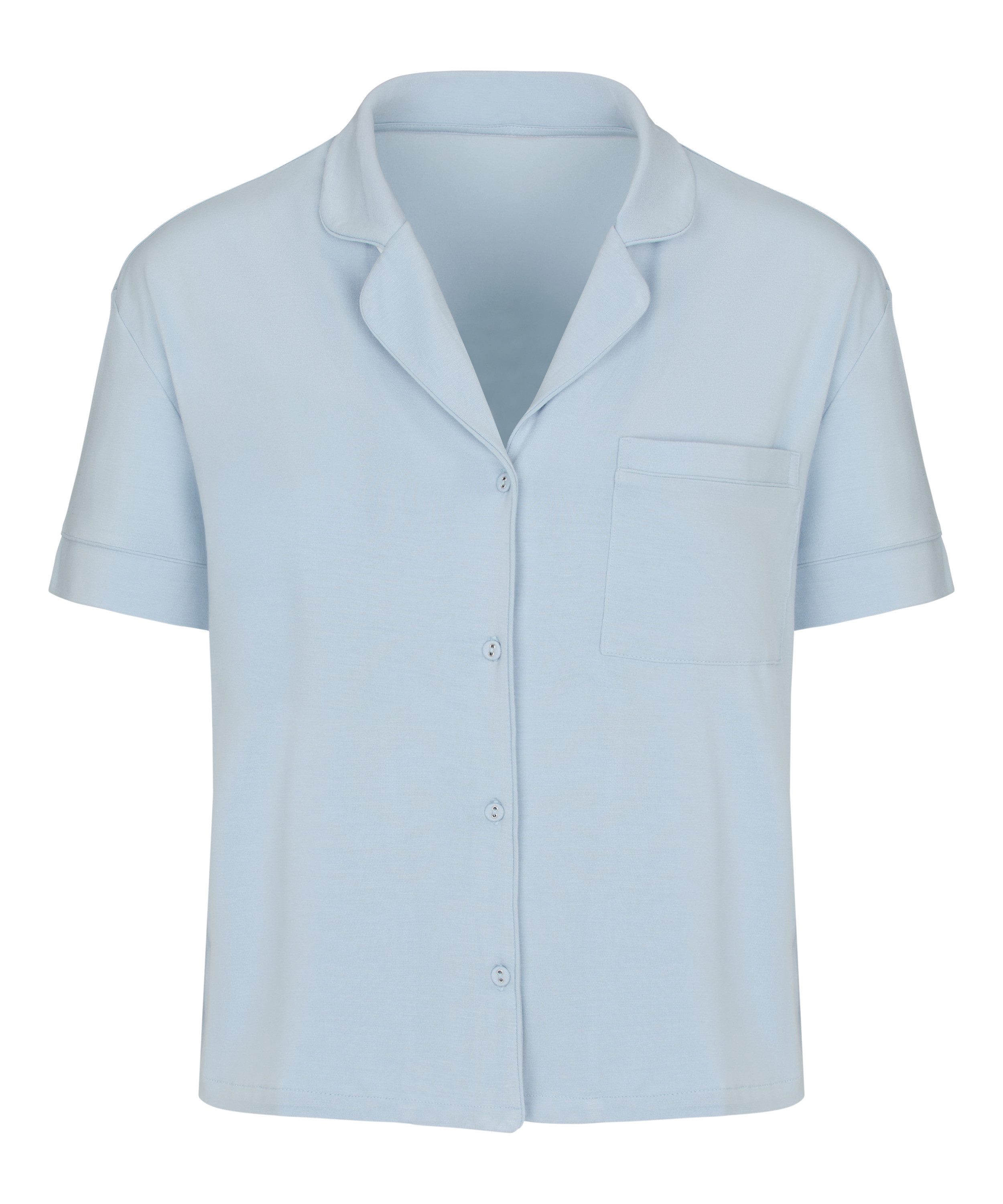 Hunkemöller Pyjama Essential Jersey Short-Sleeved Jacket – Bild 5 von 5