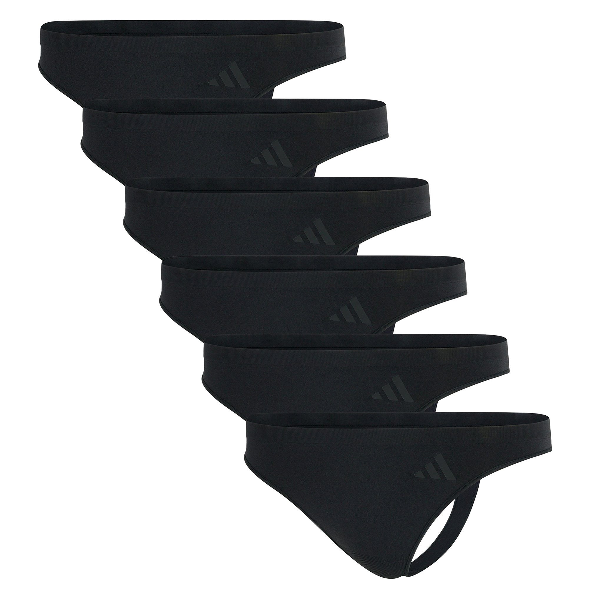 adidas Sportswear String Damen String 6er Pack Polyamid (Packung, 6er Pack)