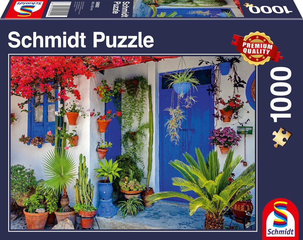 Schmidt Spiele Puzzle 1000 Teile Schmidt Spiele Puzzle Mediterrane Haustür günstig online kaufen