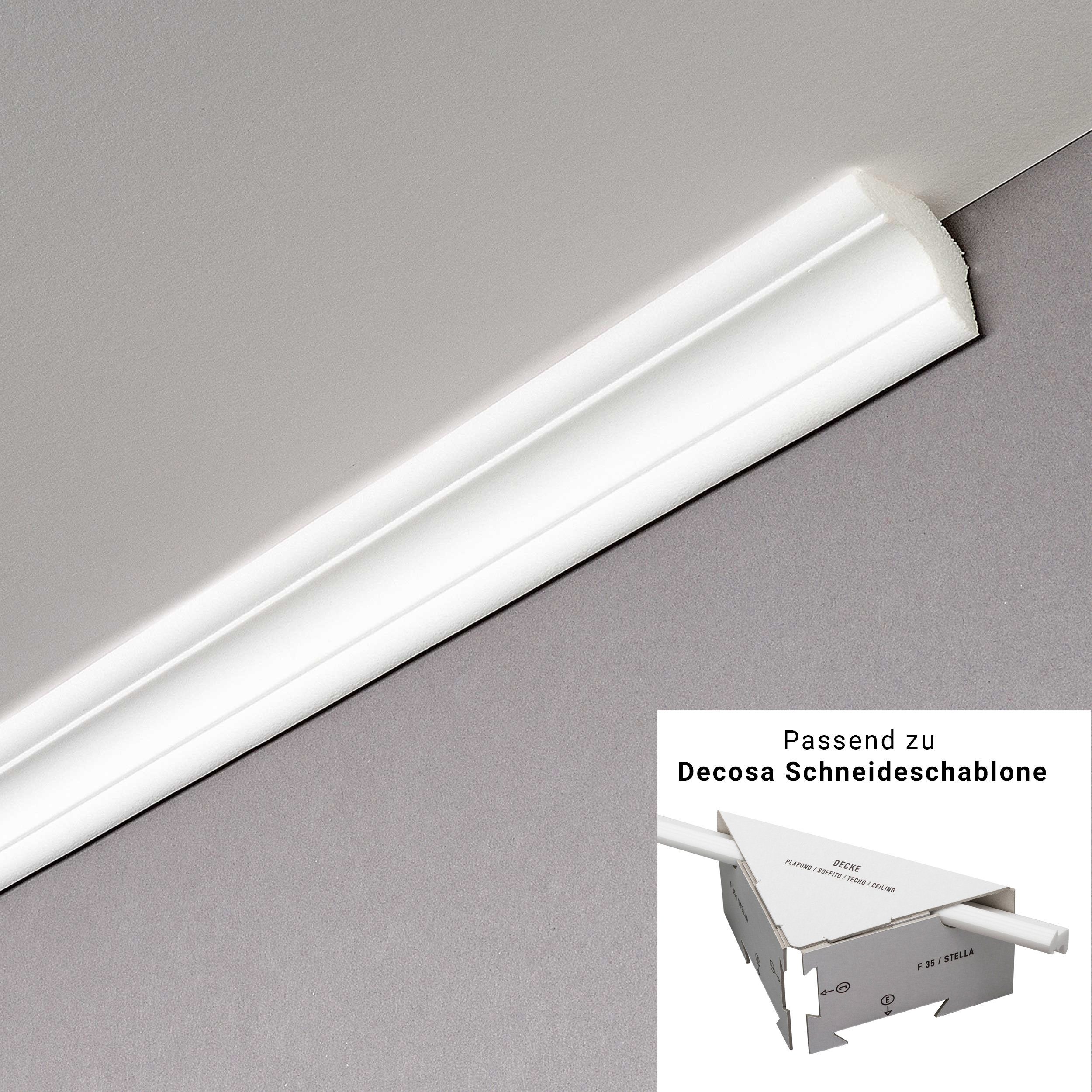 Decosa Zierleiste Decosa Deckenleiste A40 (Simone), günstig online kaufen