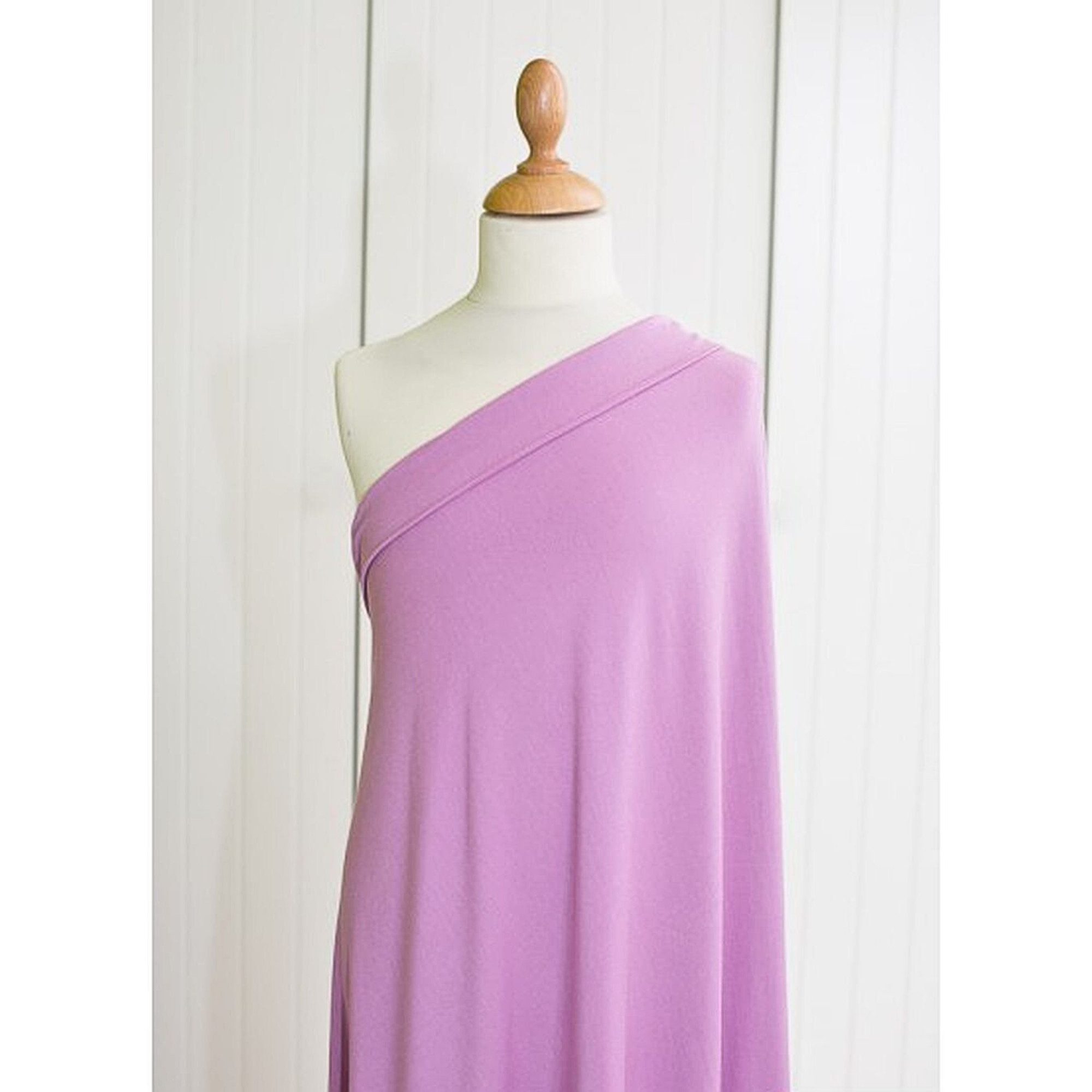 larissastoffe Stoff Viskose Stoff Modal Jersey Lilliestoff, orchid, 13,90 EUR/m, Meterware, 50 cm x 150 cm