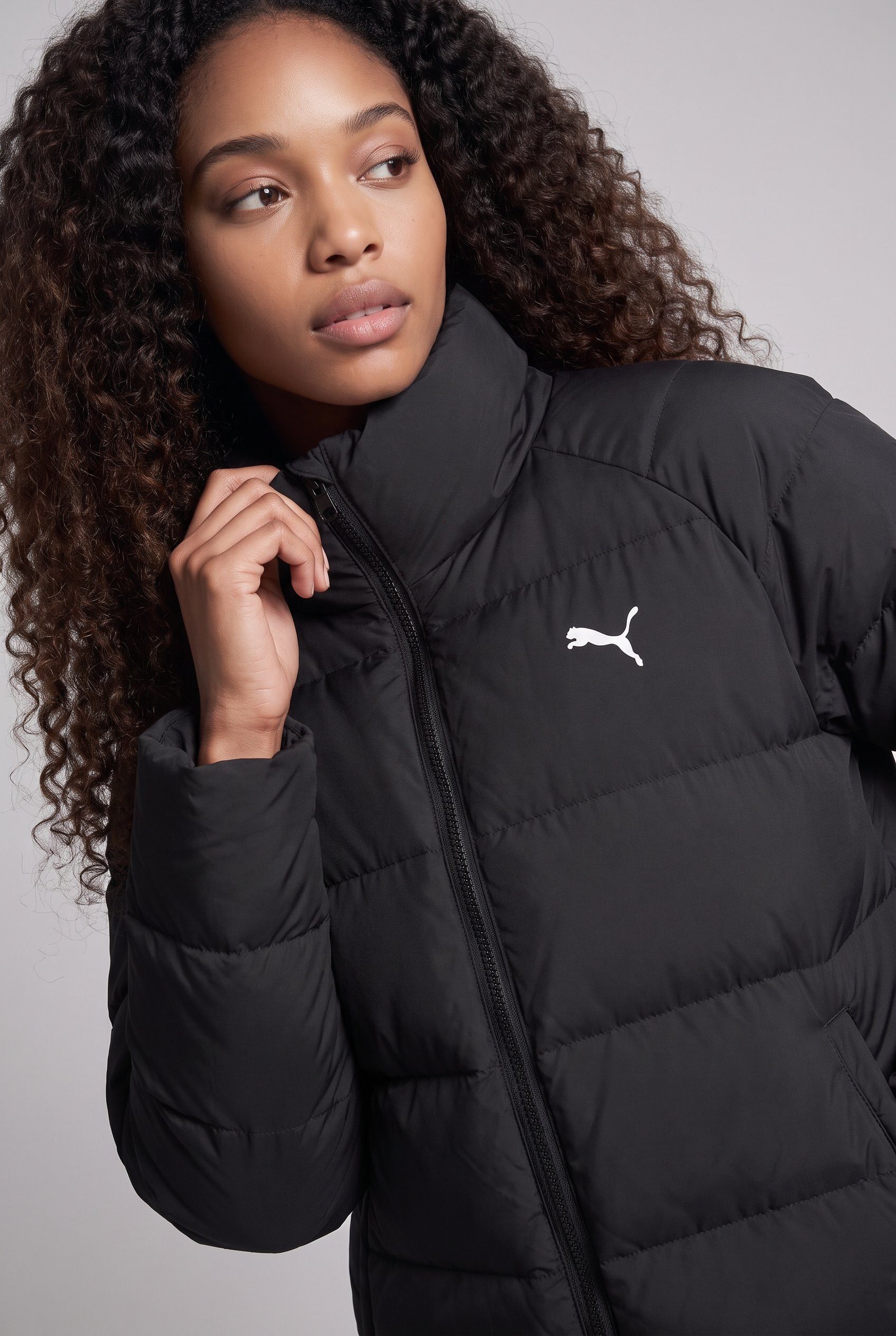 PUMA Winterjacke MONO JACKET für Casualmode, Festival, Outdoor und Sport, mit wärmender Wattierung