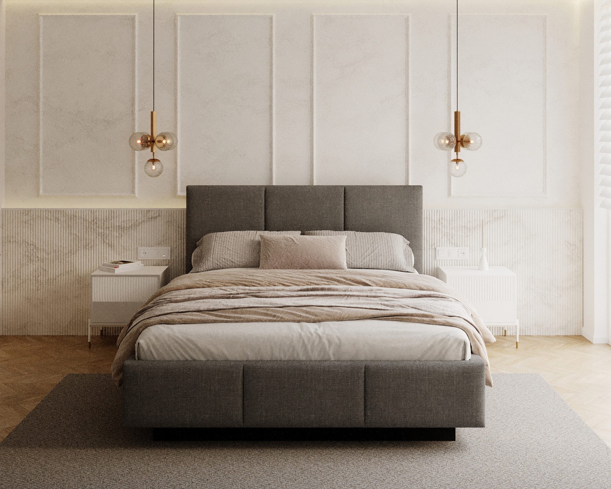 Polsterbett Stauraumbett mit Bettkasten 90x200, 120x200, 140x200, 160x200, 180x200