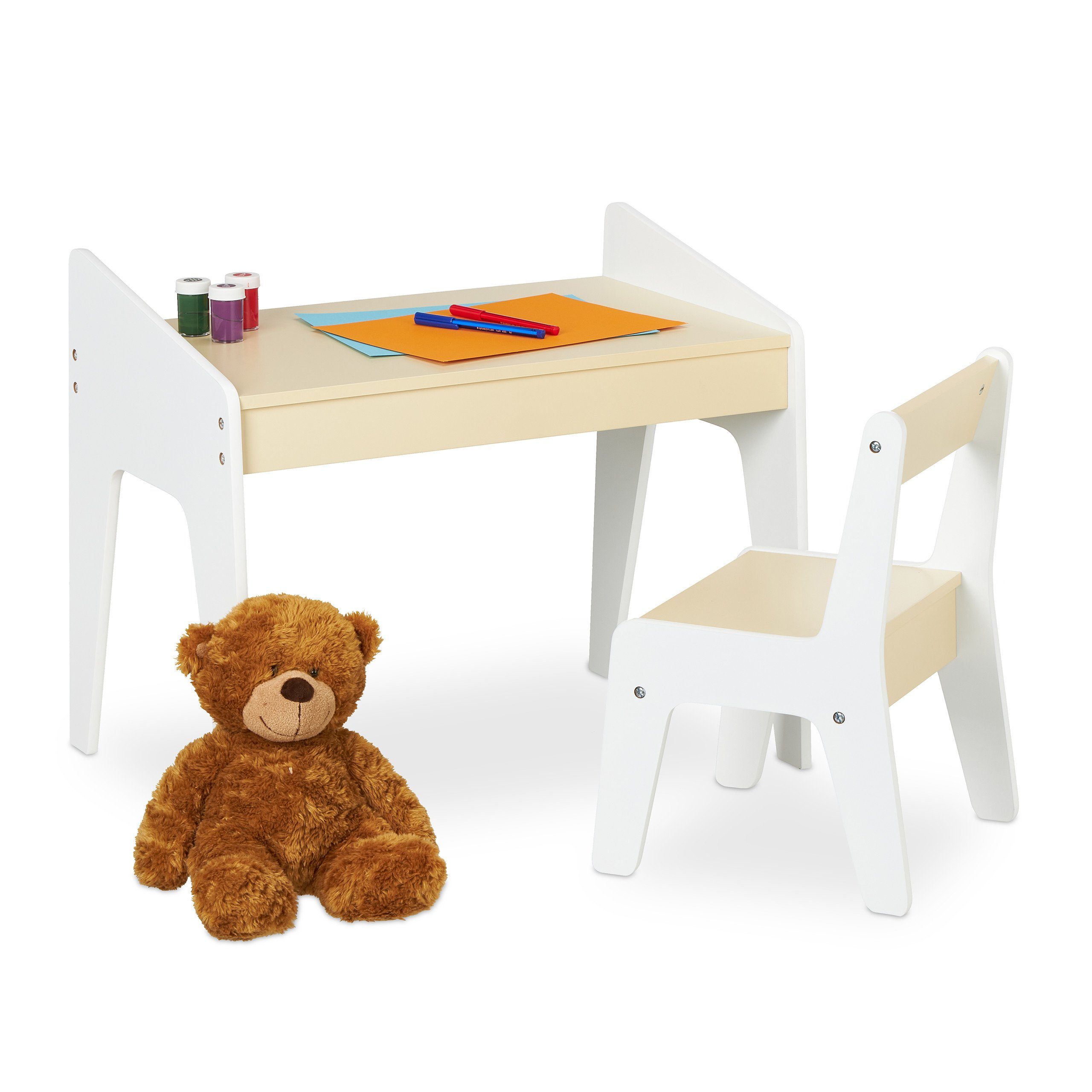 relaxdays Kindersitzgruppe mit Stuhl günstig online kaufen