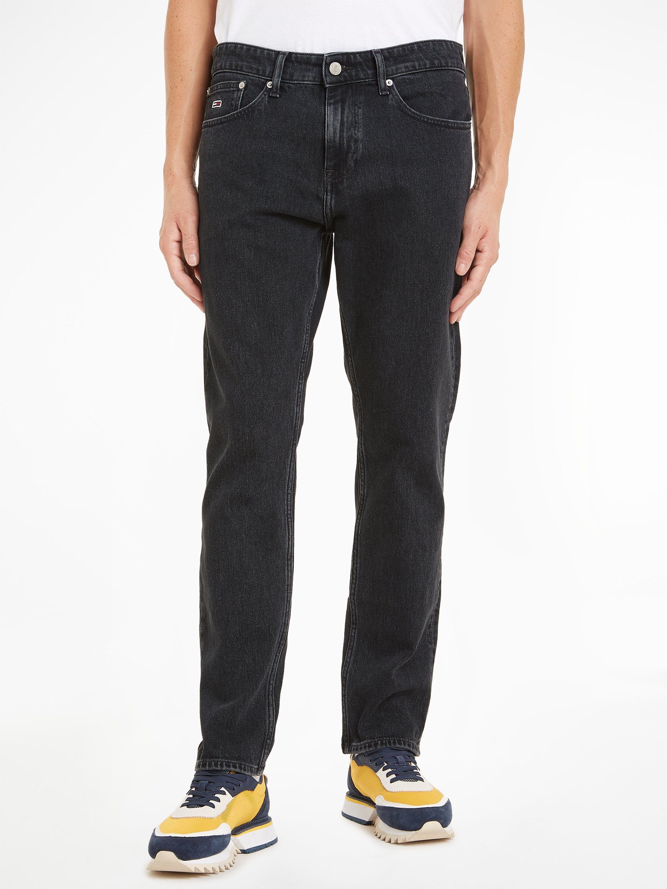Tommy Jeans Slim-fit-Jeans AUSTIN SLIM im 5-Pocket-Style Denim Black