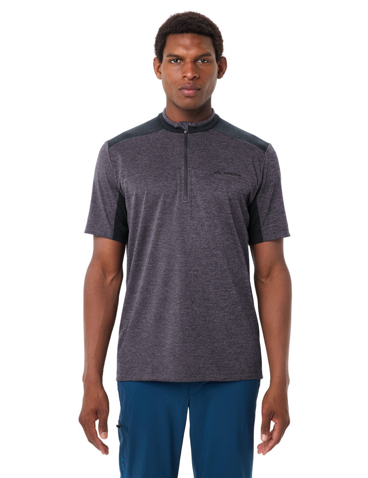 VAUDE T-Shirt Men's Tamaro HZ Shirt IV (1-tlg) atmungsaktives und schnelltrocknendes Radshirt