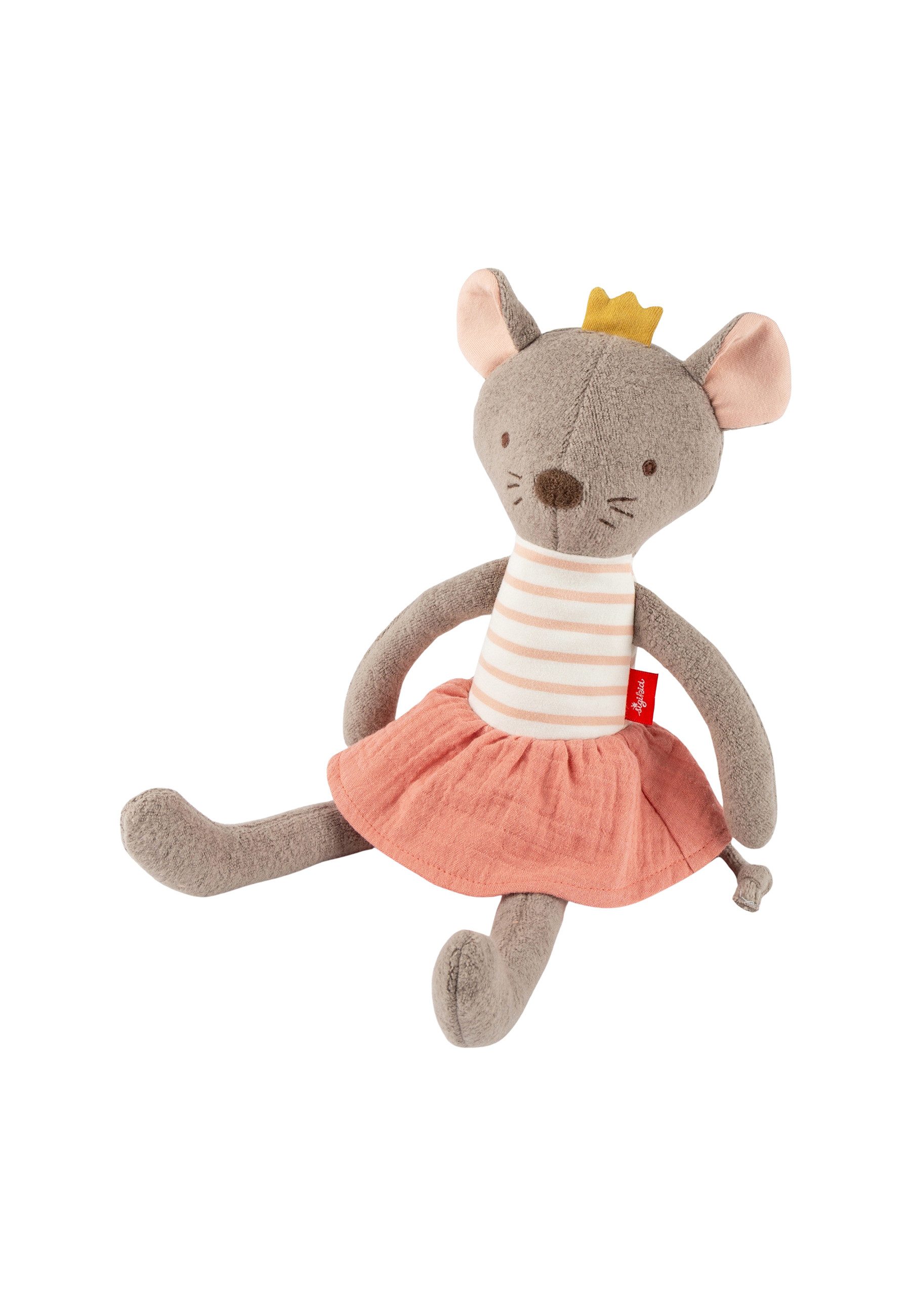 Sigikid Kuscheltier Kuscheltier Prinzessin Maus für Babys und Kinder (1-St)