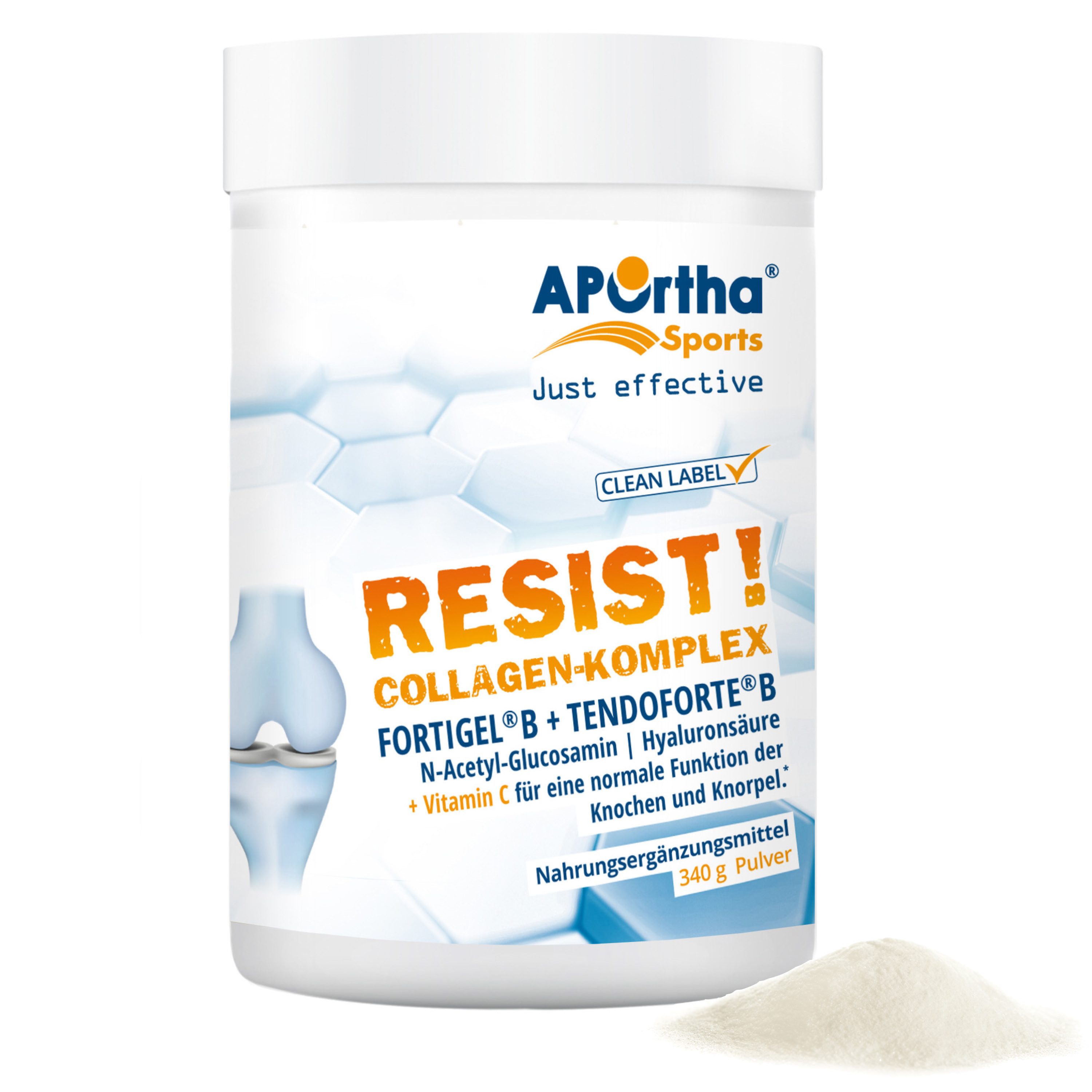 APOrtha APOrtha Sports RESIST! FORTIGEL® + TENDOFORTE® 340 g Pulver, 340 g