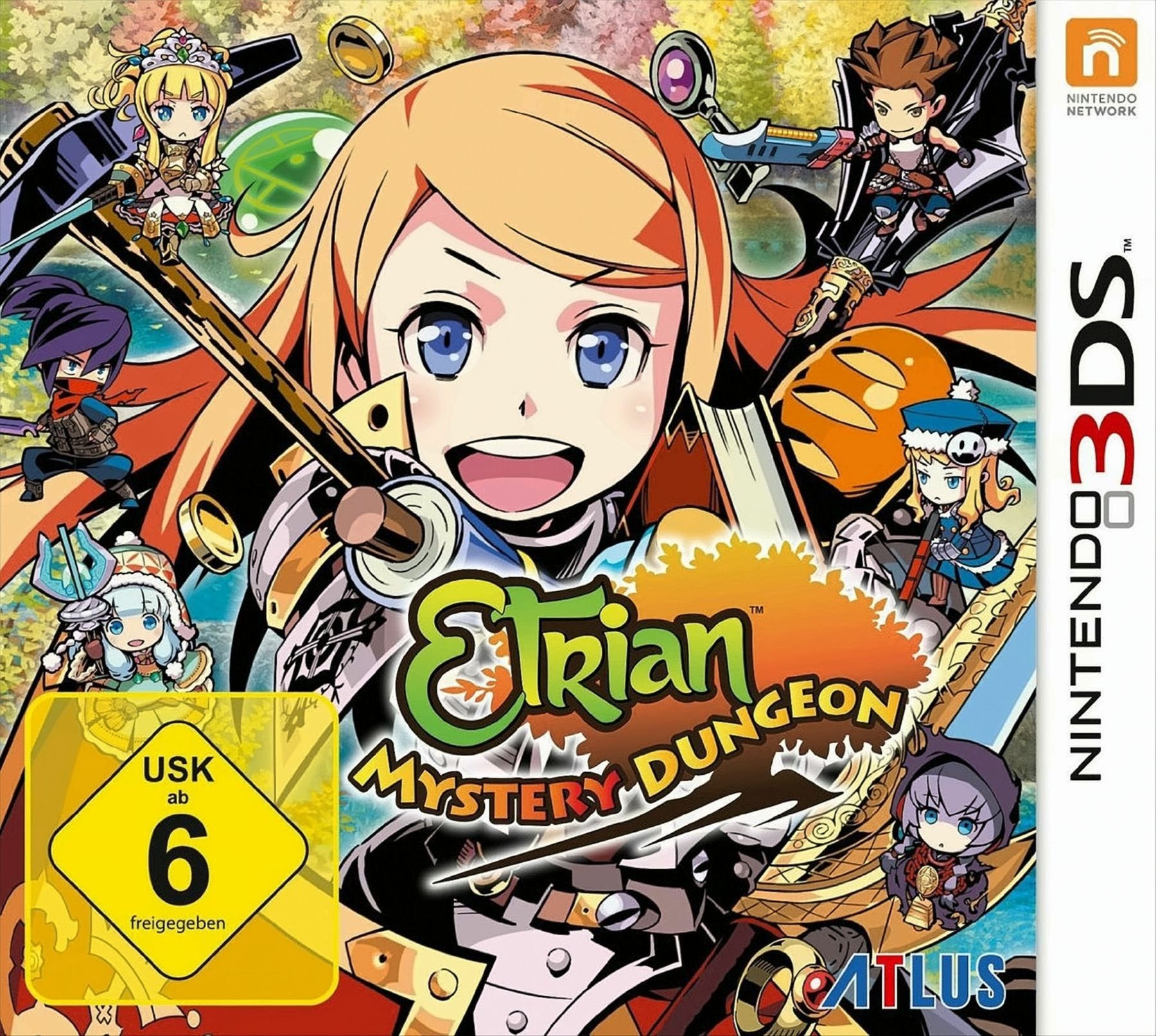 Etrian Mystery Dungeon Nintendo 3DS