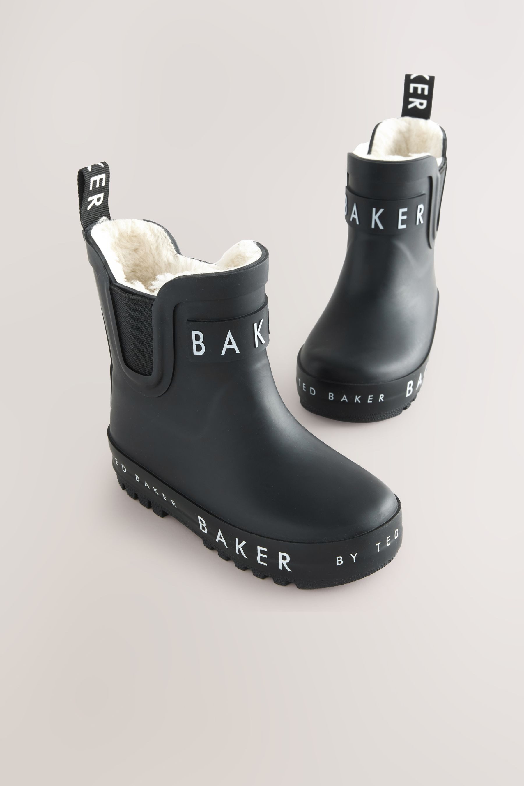 Baker by Ted Baker Baker by Ted Baker Gummistiefel + Kunstfellfutter Gummistiefel (1-tlg)
