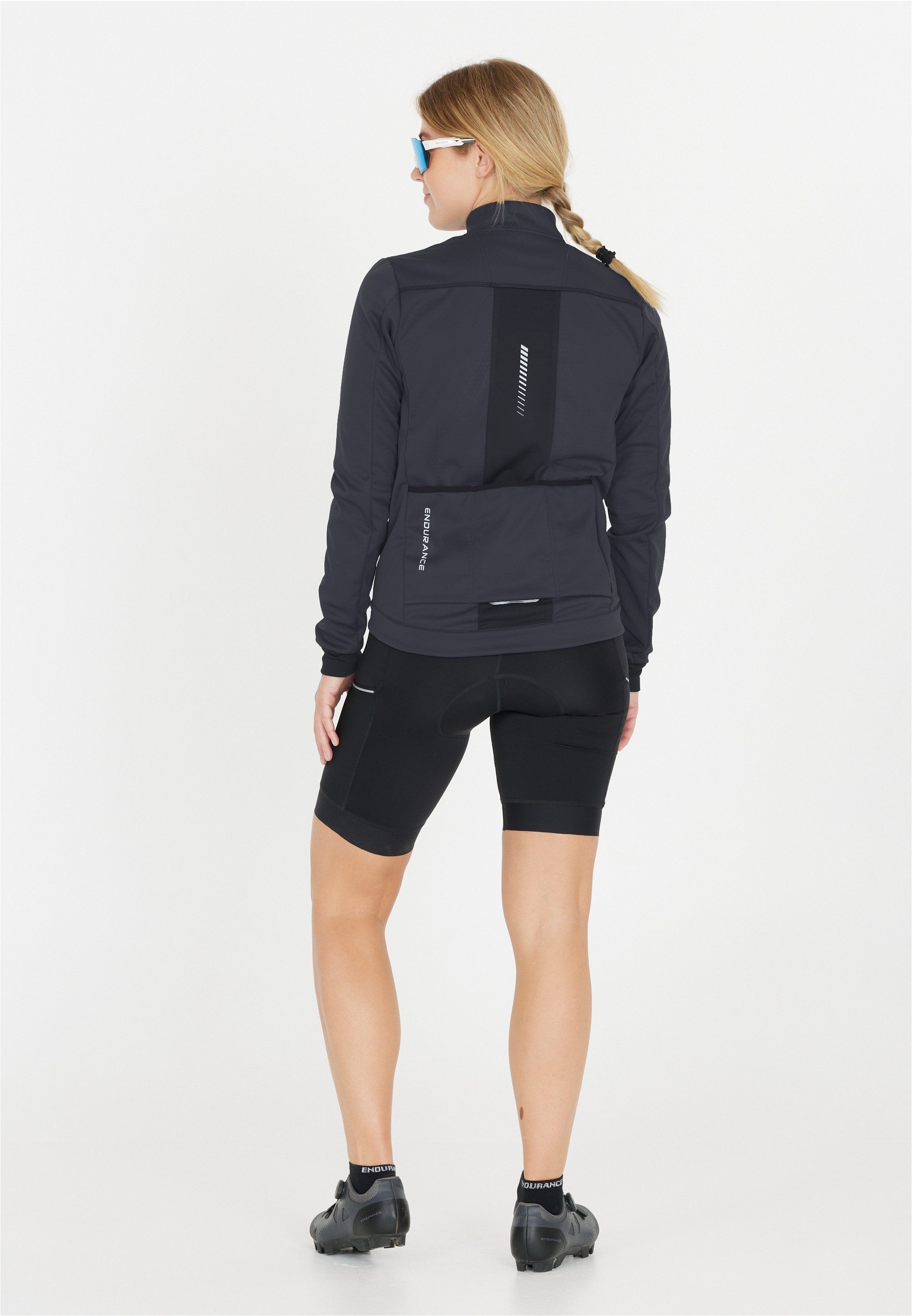 ENDURANCE Fahrradjacke Titan aus winddichtem Material