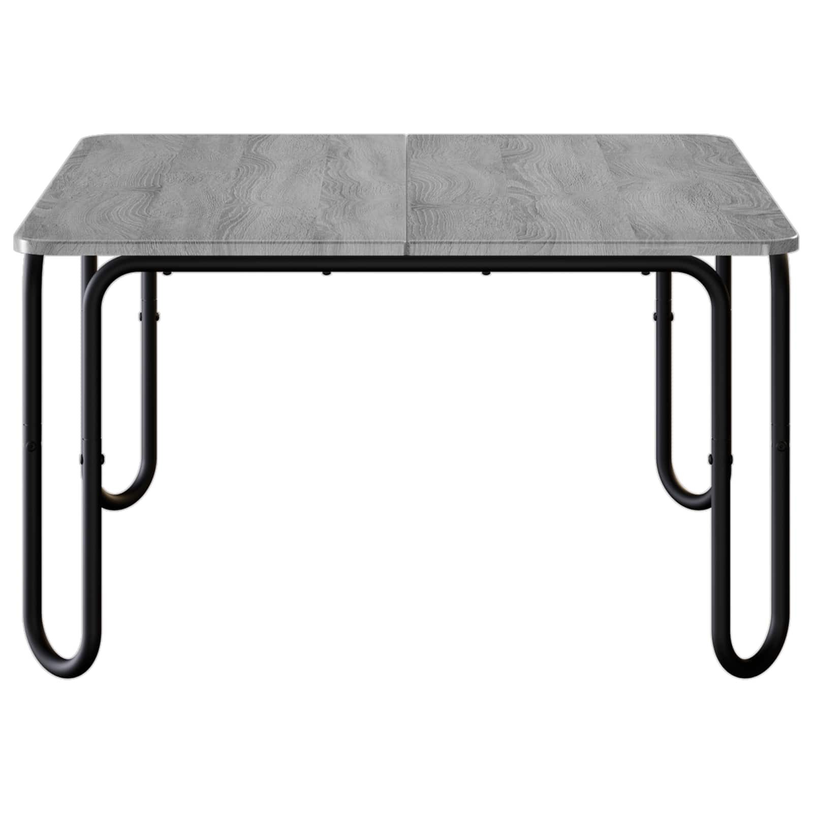 vidaXL Couchtisch Couchtisch Grau Sonoma 79,5 x 79,5 x 45 cm Holzwerkstoff (1-St)