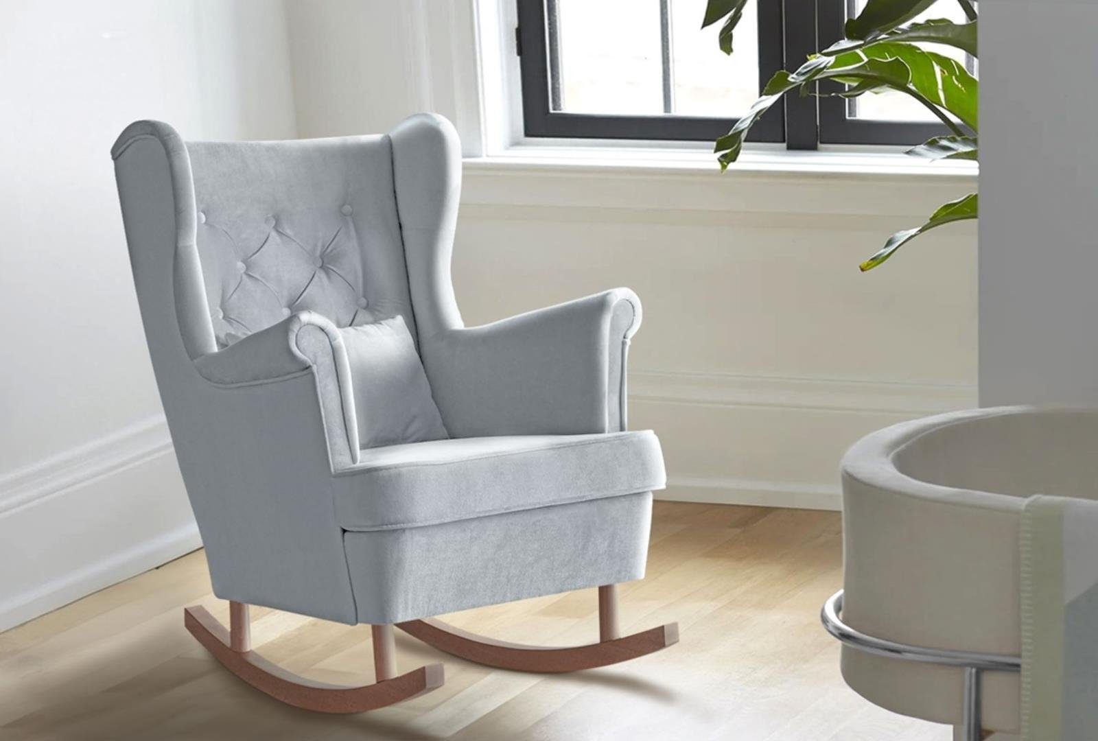 Beautysofa Schaukelsessel Fabio, mit Einbringung in günstig online kaufen