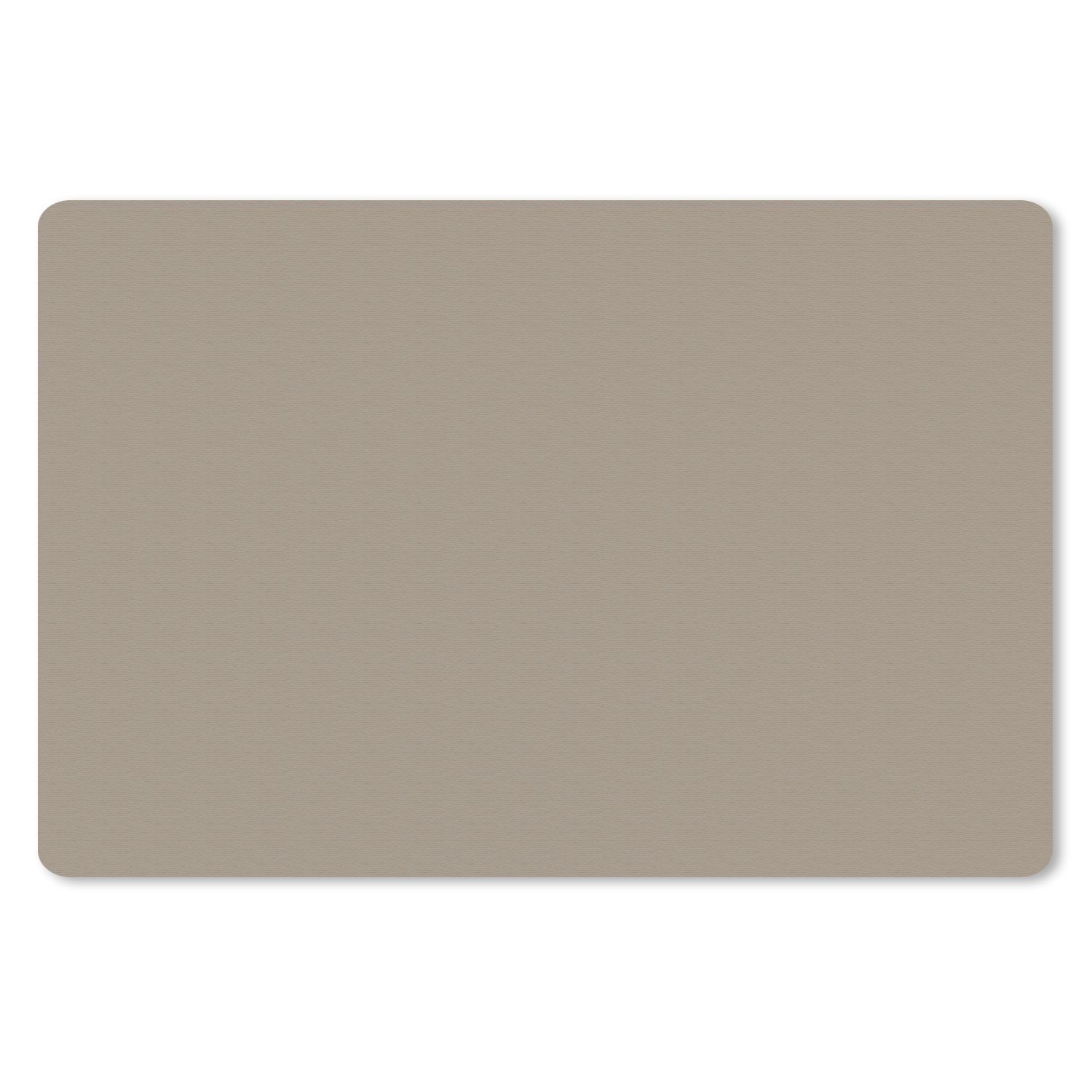 MuchoWow Mauspad Interieur - Farben - Beige (1-St), Mouse pad Klein, Gaming Deko, PC Zubehör, 27x18 cm